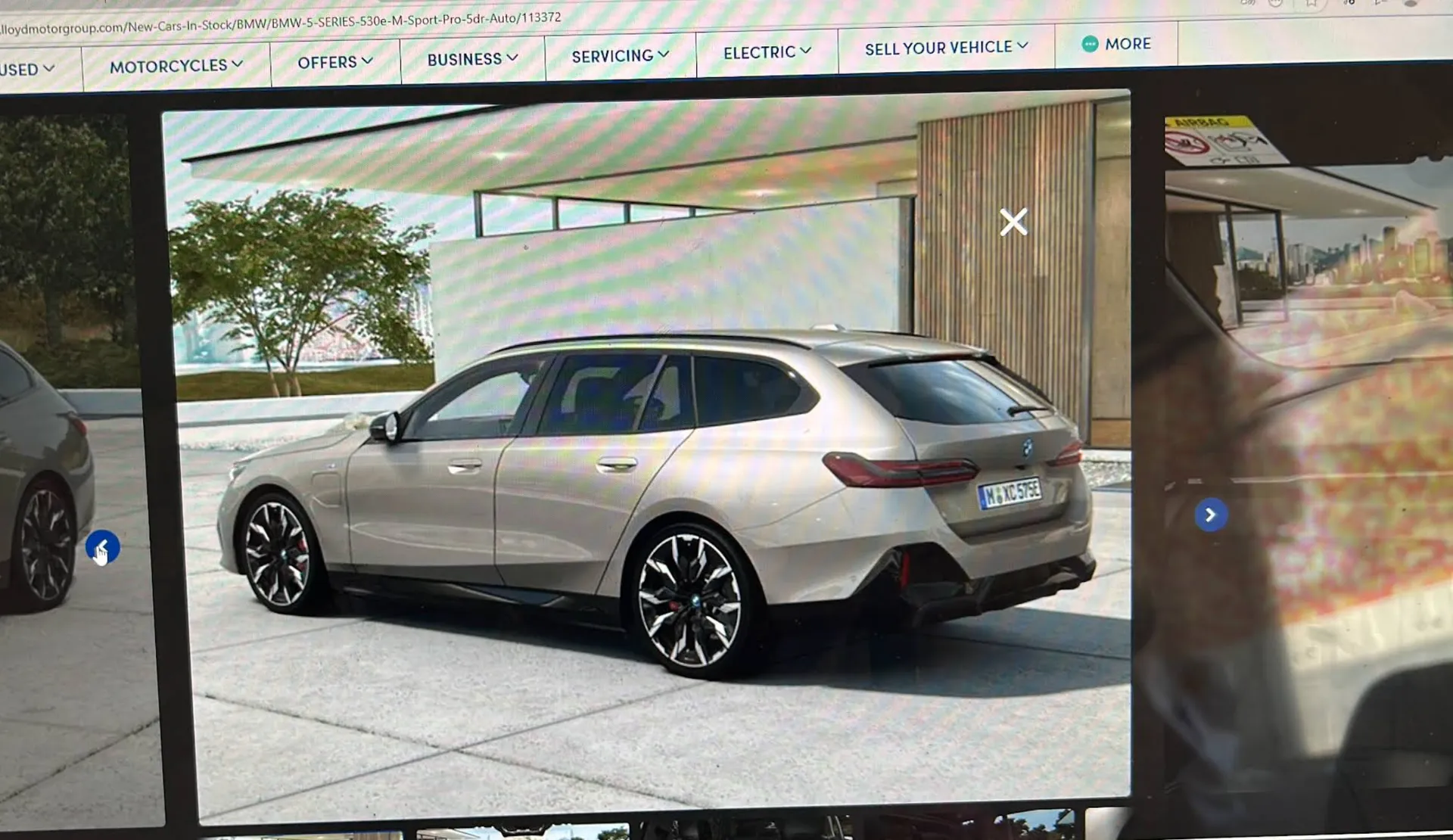Auto zákazníka Tomtomas