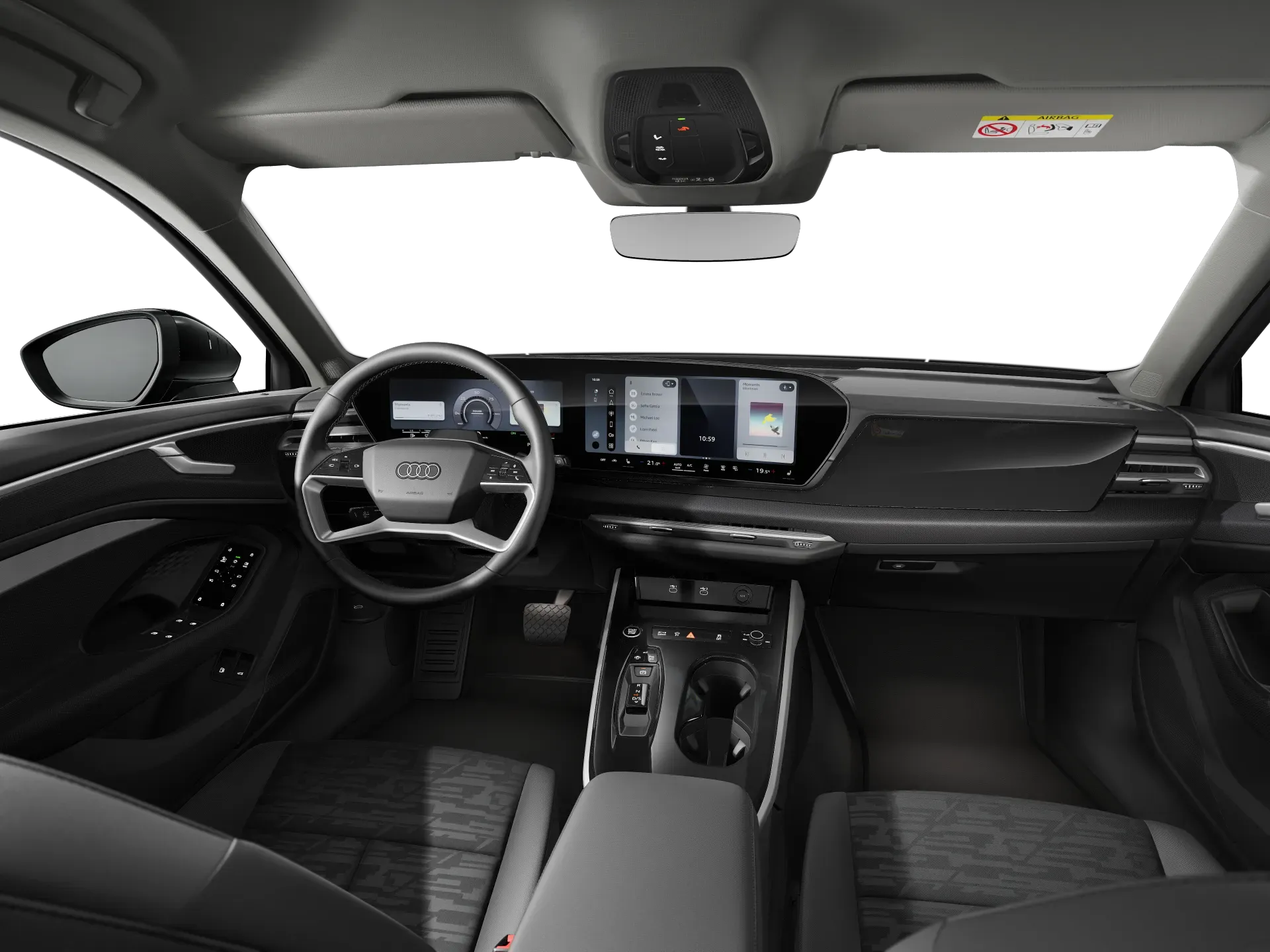 A6 allroad, A6 allroad, interiér Černá, interiorfront