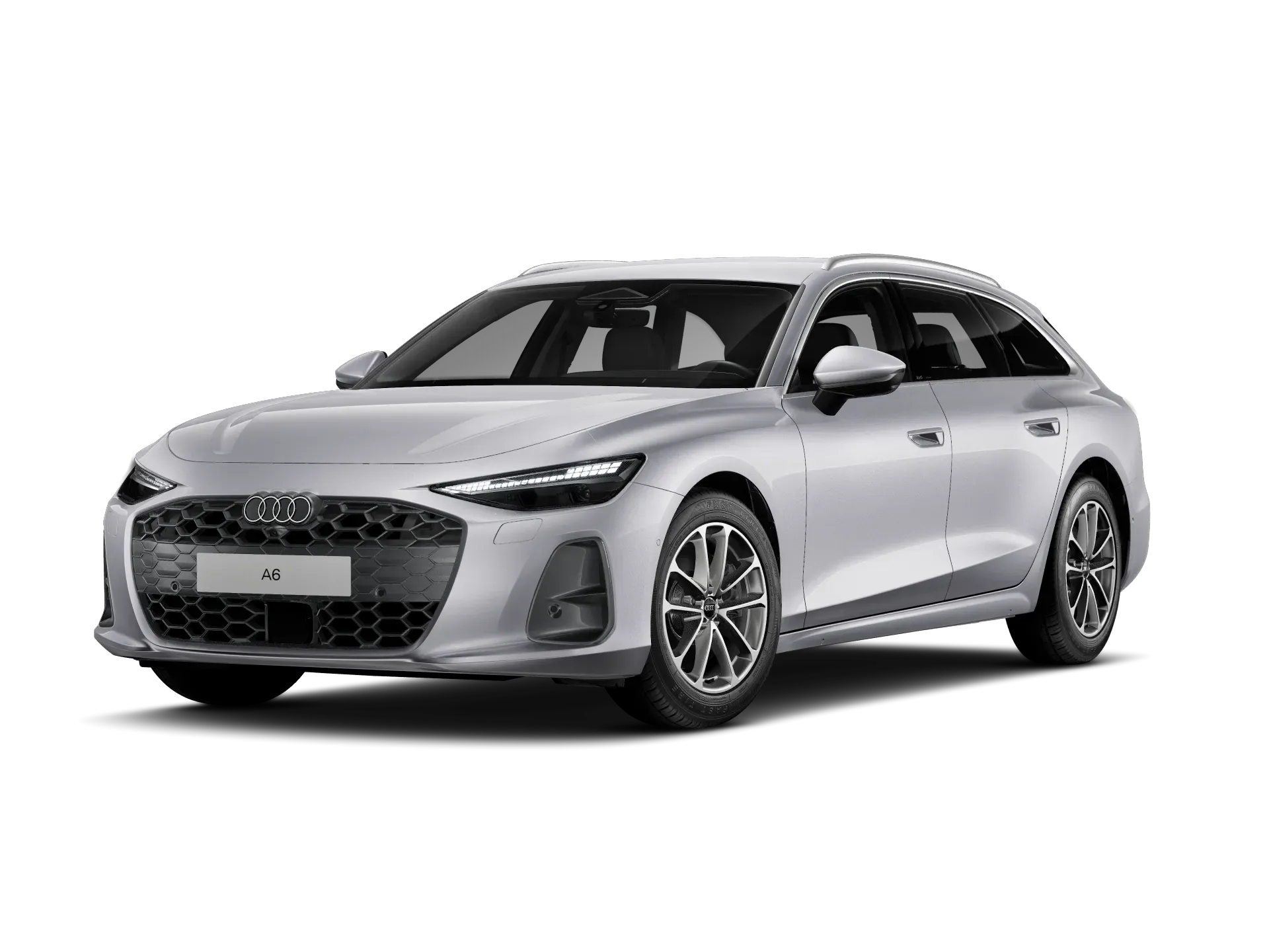 A6 Avant, A6 Avant, Stříbrná Florett, front