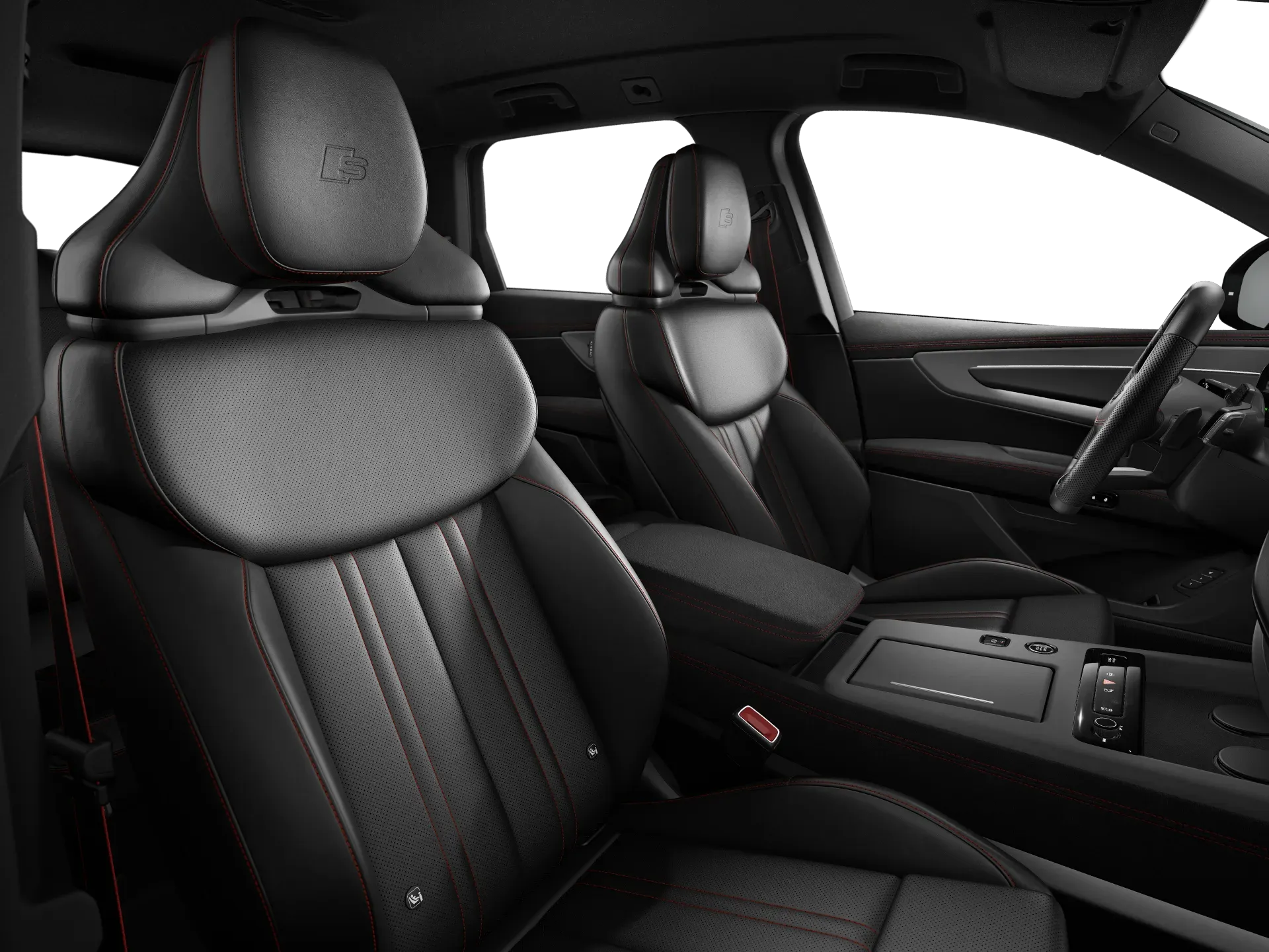 Q7 SUV, Q7 SUV, interiér Černá, interiorside
