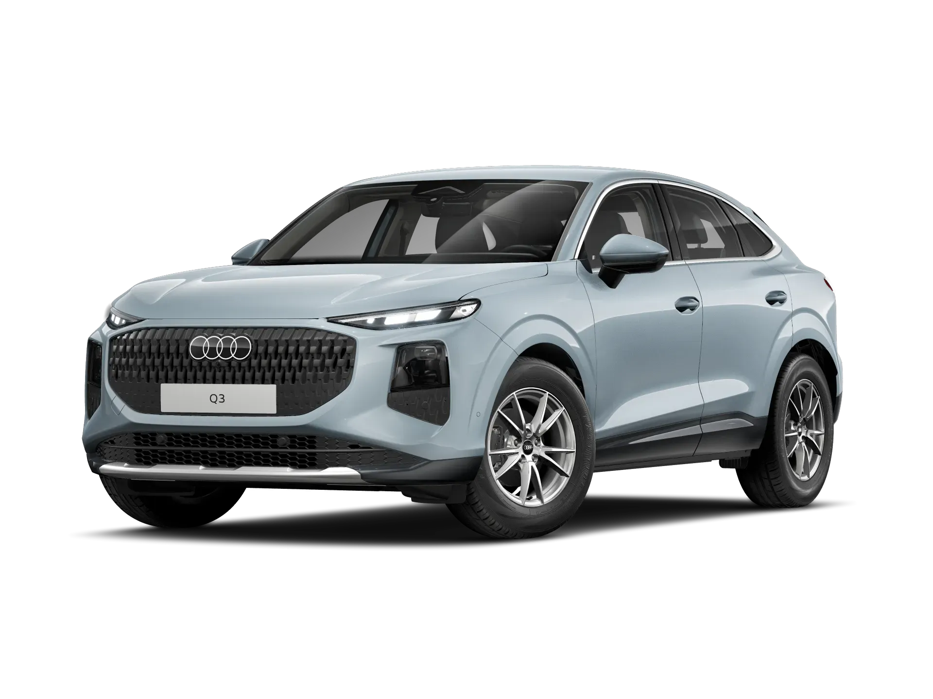 Q3 Sportback, Audi Q3, Šedá Arrow, front