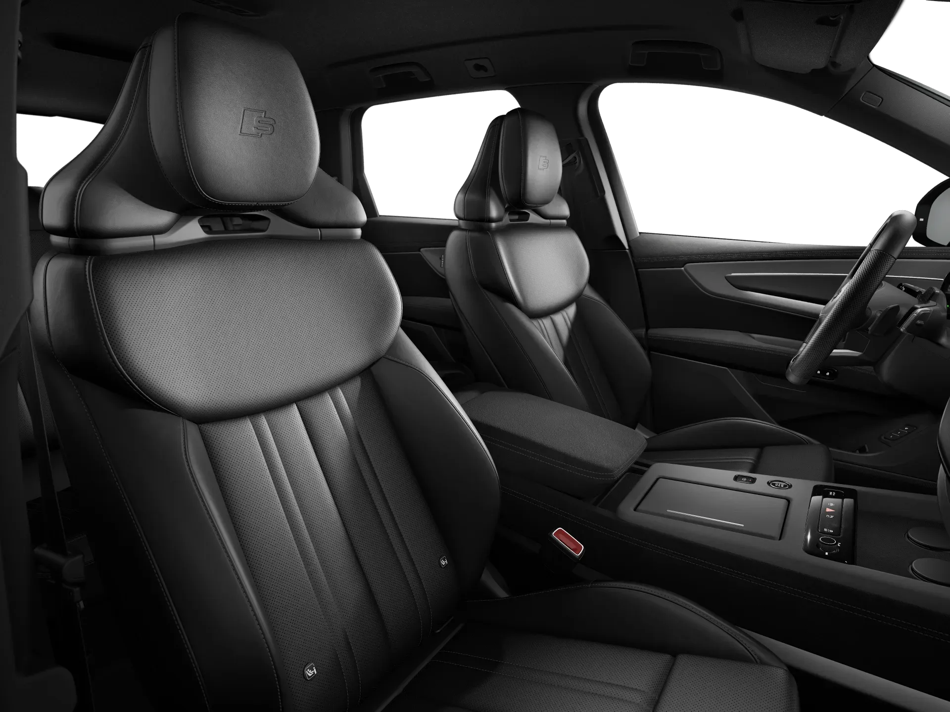 Q7 SUV, Q7 SUV, interiér Černá, interiorside