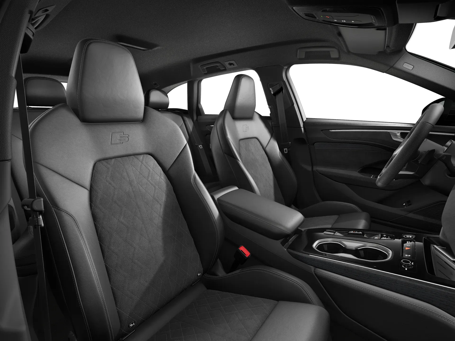 A6 allroad, A6 allroad, interiér Černá, interiorside