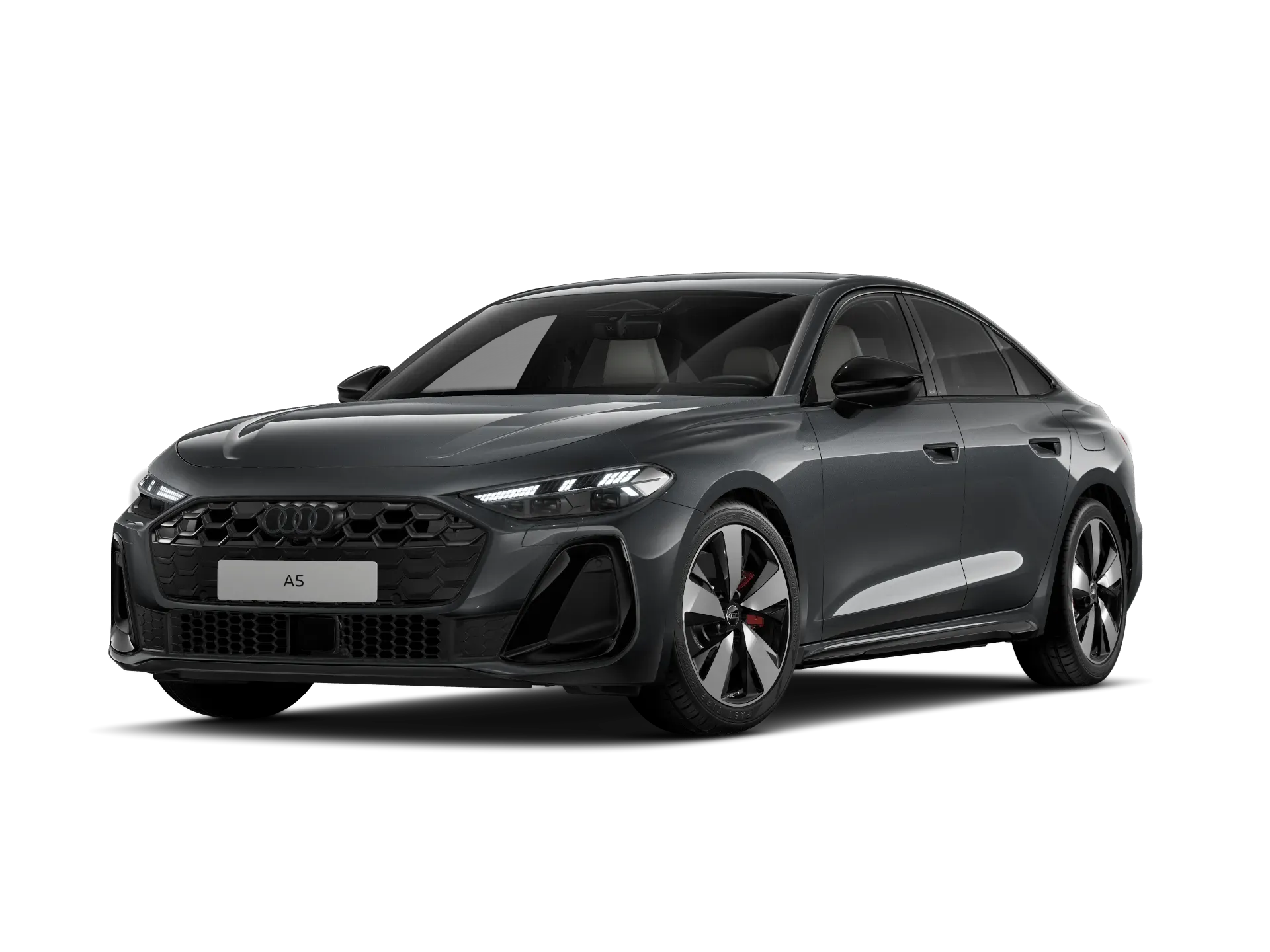 A5 Limuzína, A5 Limuzína S line e-hybrid, Šedá Daytona, front