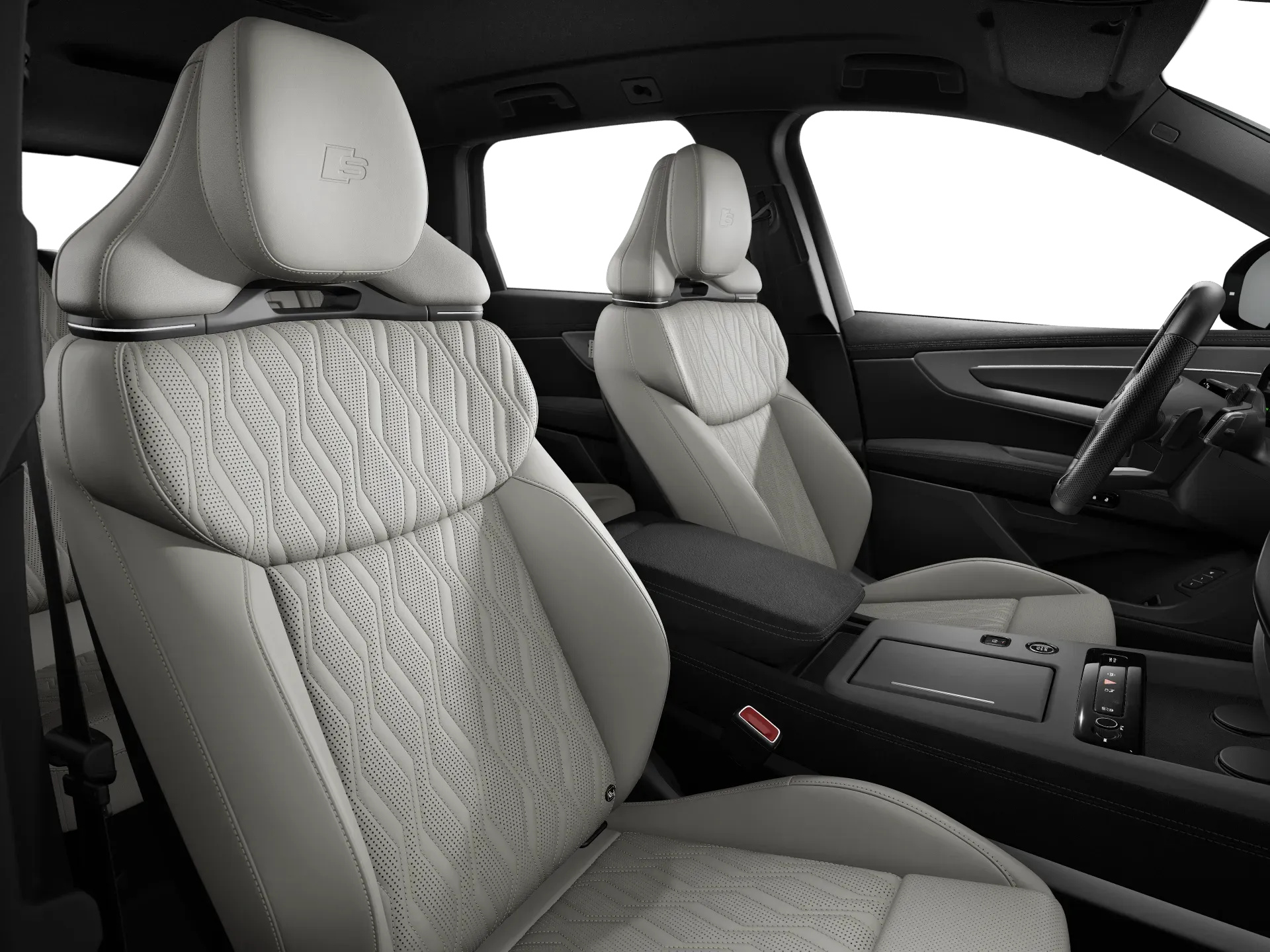 Q7 SUV, Q7 SUV, interiér Černá, interiorside