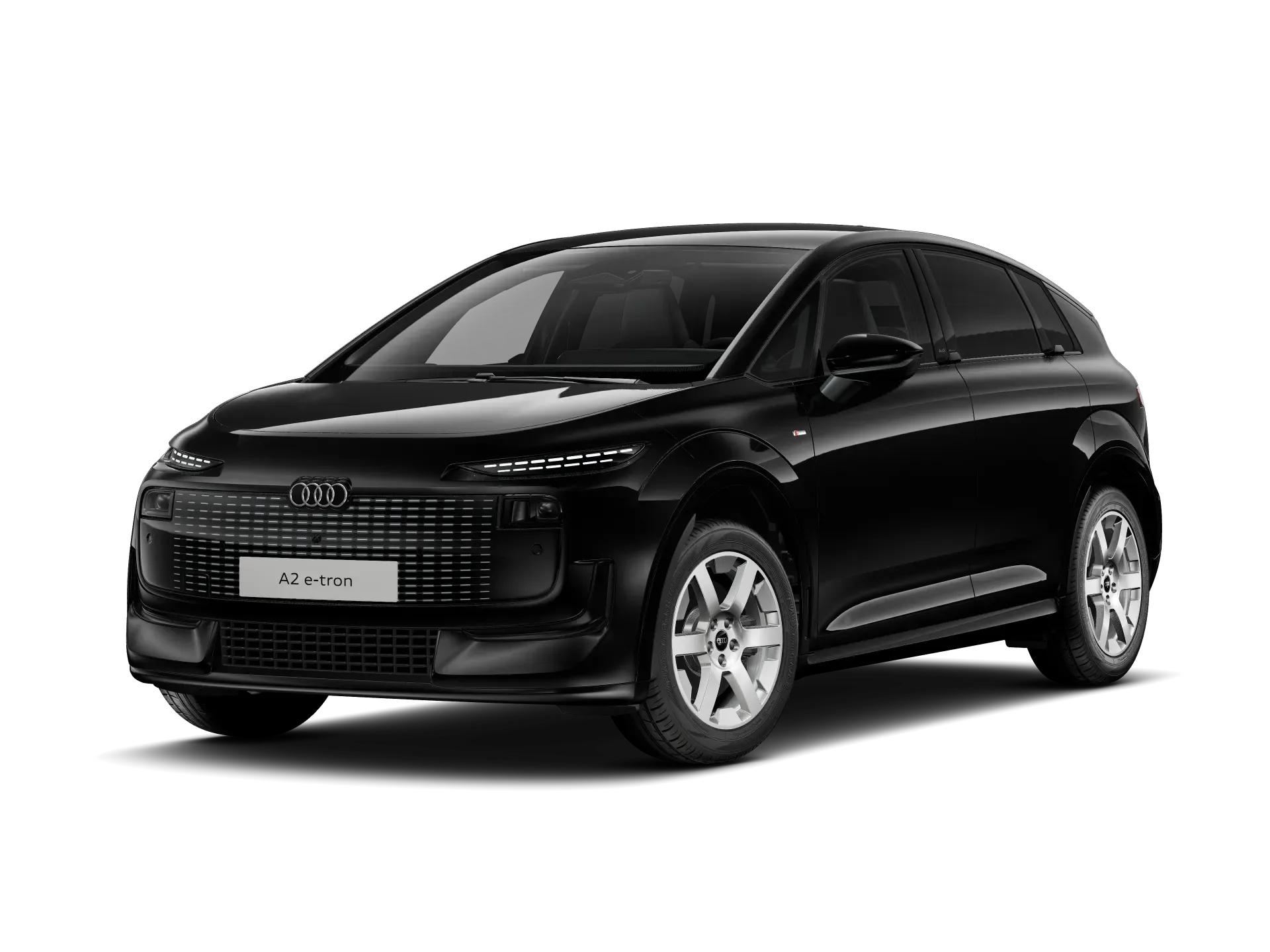 A2 e-tron, Audi A2 e-tron Edition One, Černá Mythos, front