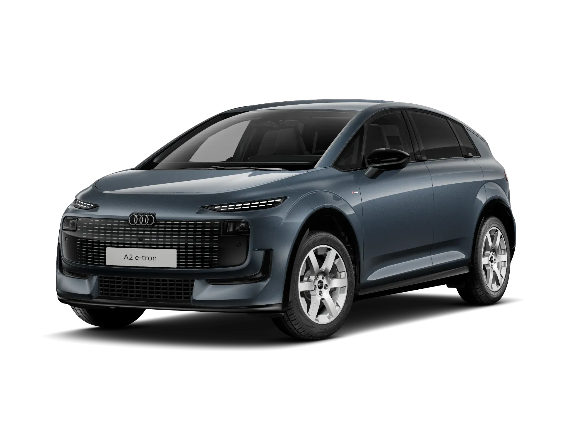 A2 e-tron, Audi A2 e-tron Edition One, Modrá Horizon, front