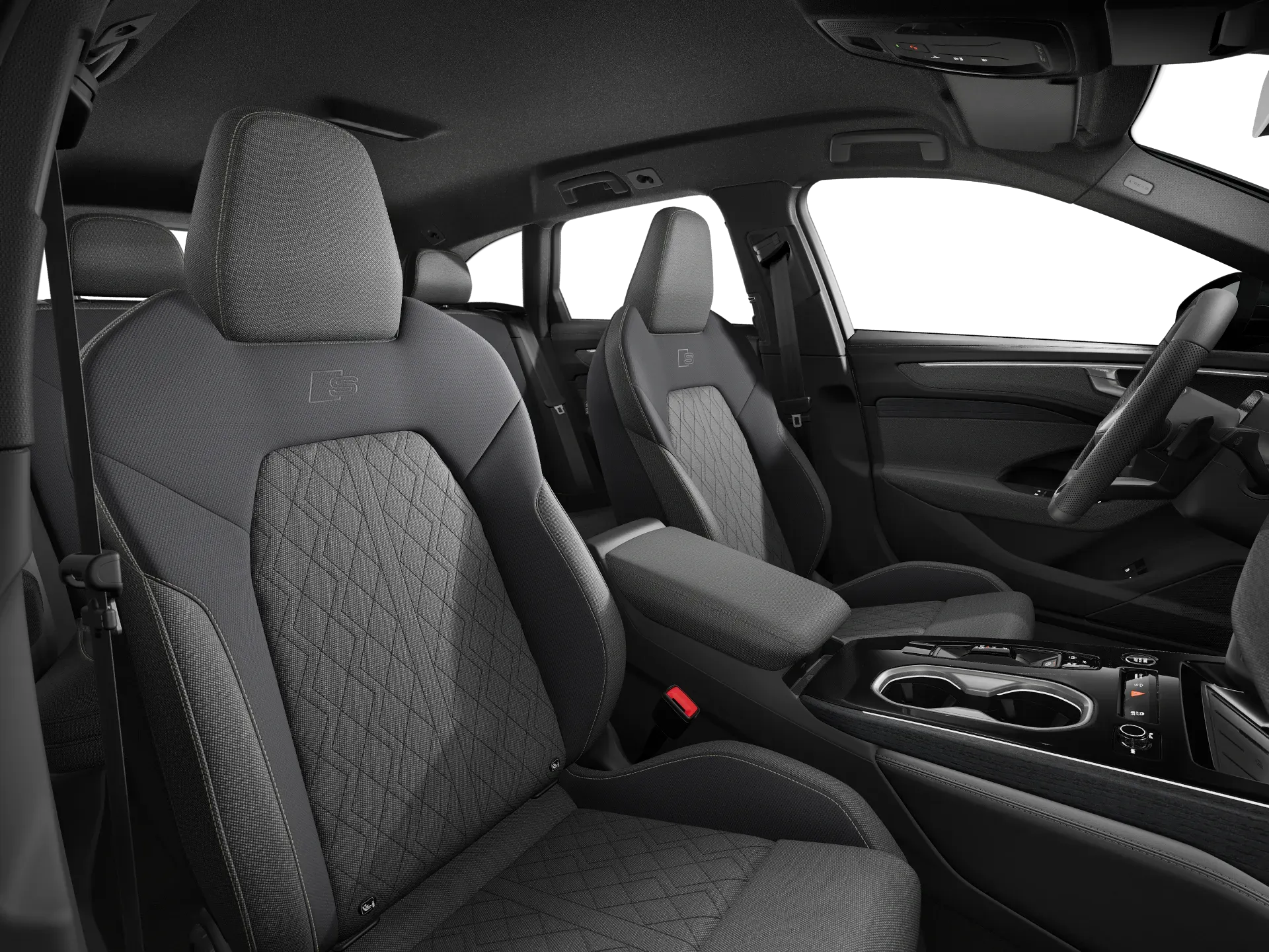 A6 allroad, A6 allroad, interiér Černá, interiorside