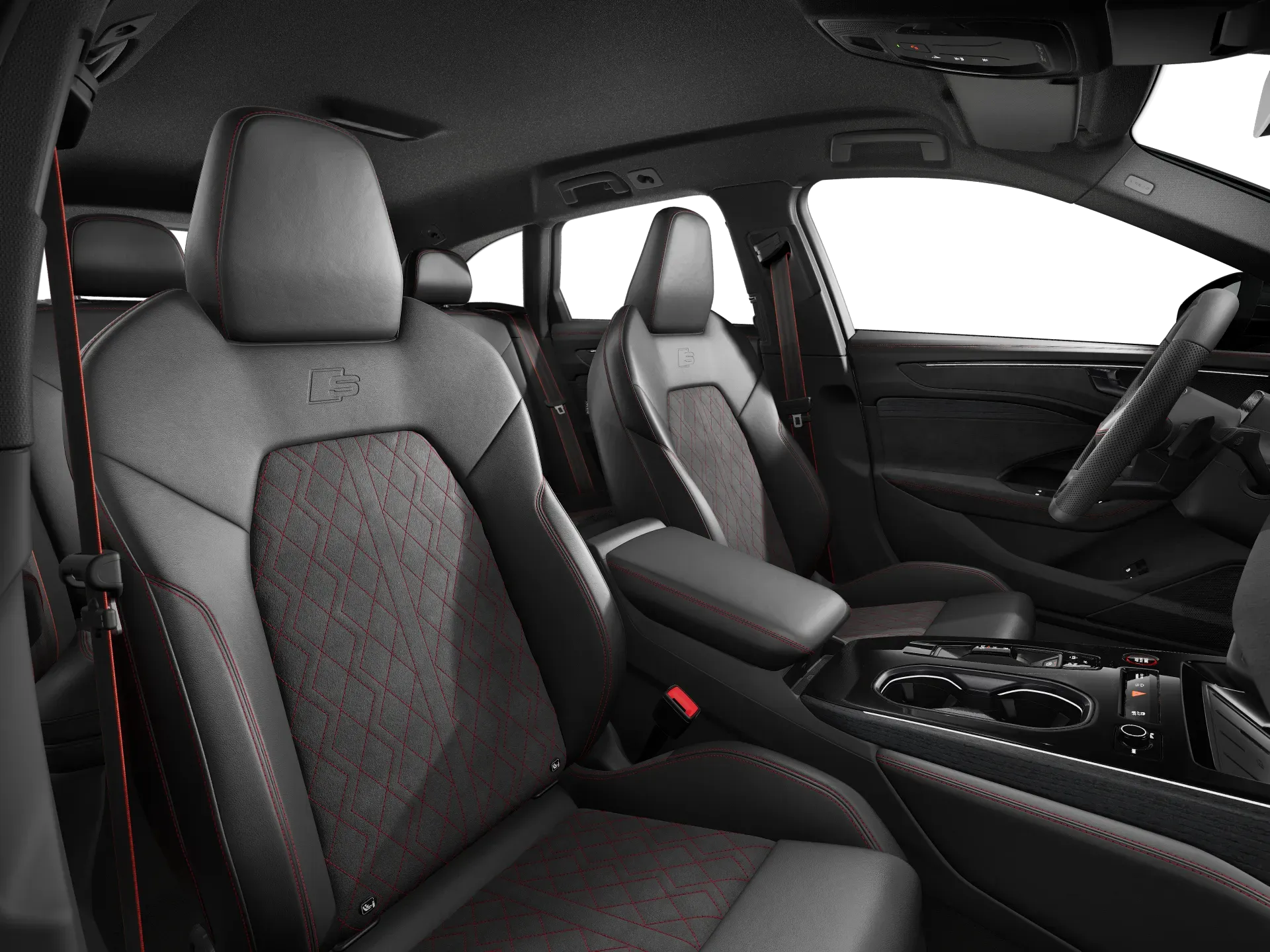 A6 allroad, A6 allroad, interiér Černá, interiorside