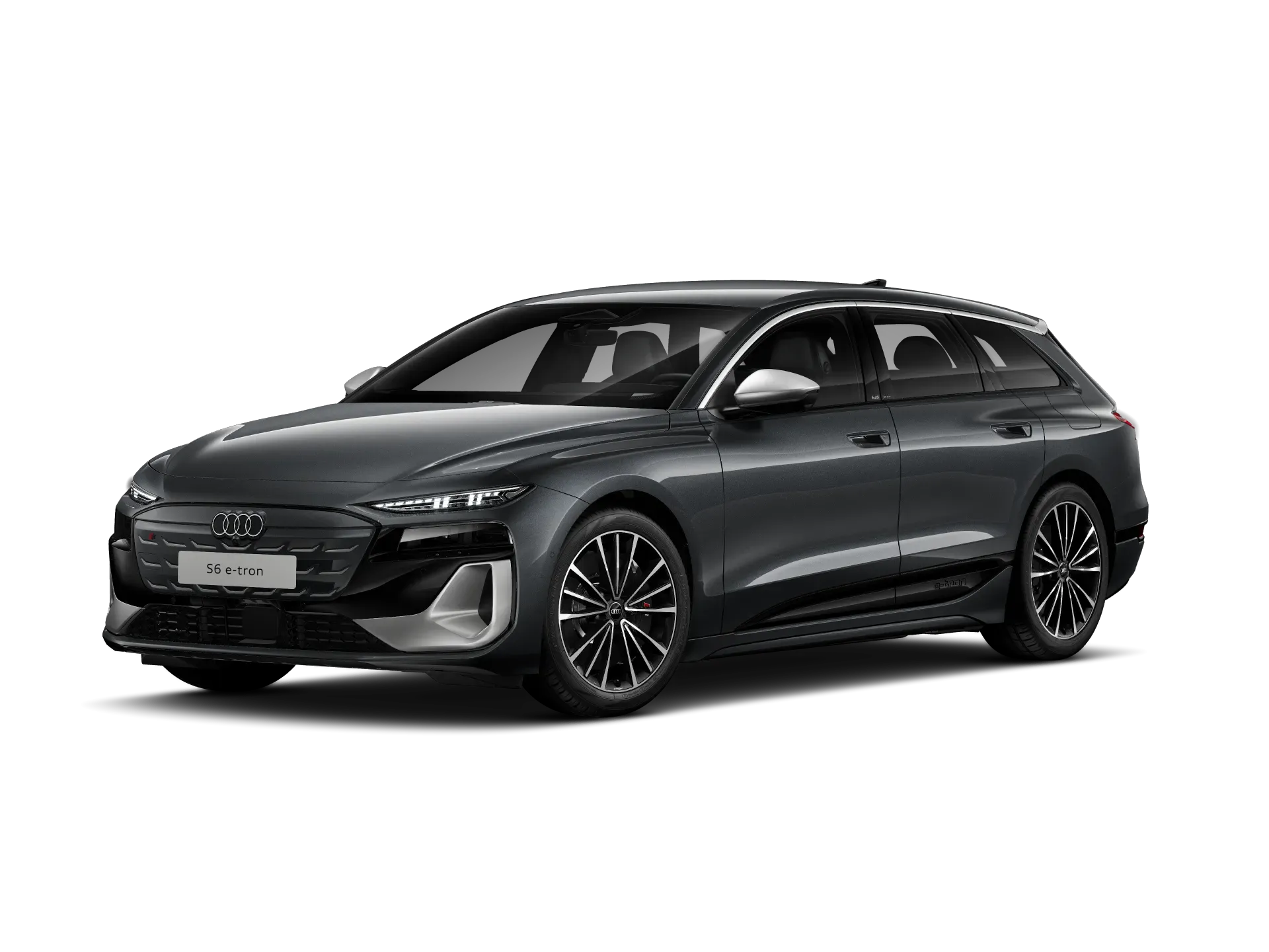 A6 Avant e-tron, S6 Avant, Šedá Daytona, front