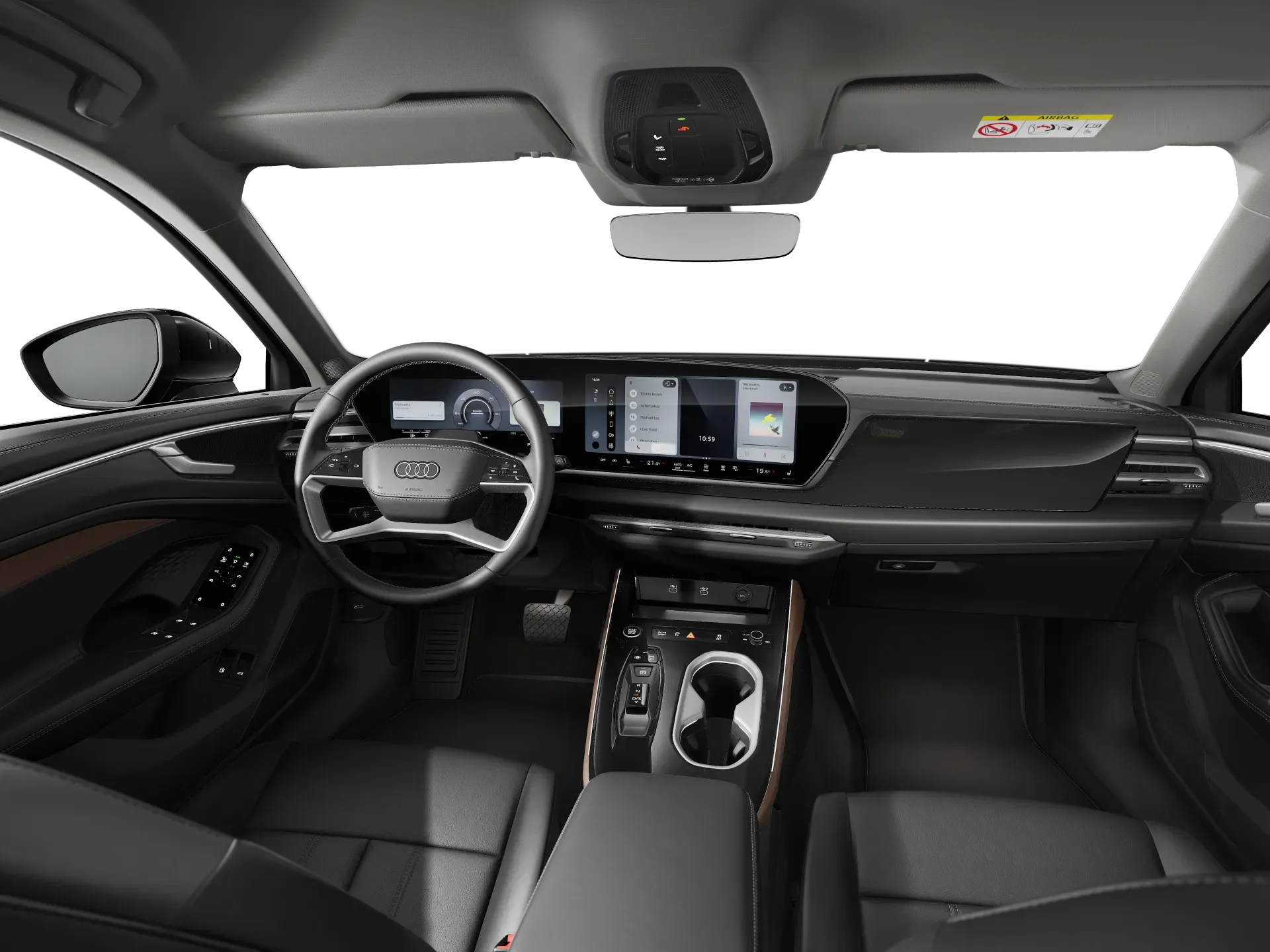 A6 allroad, A6 allroad, interiér Černá, interiorfront