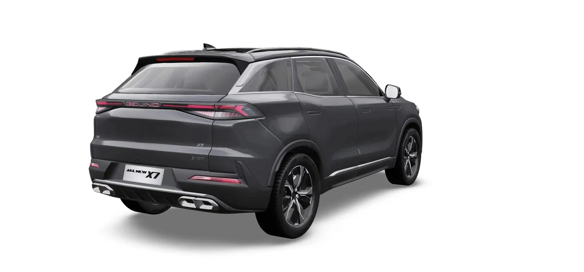 X7, ALL IN, Tmavě šedá, rear