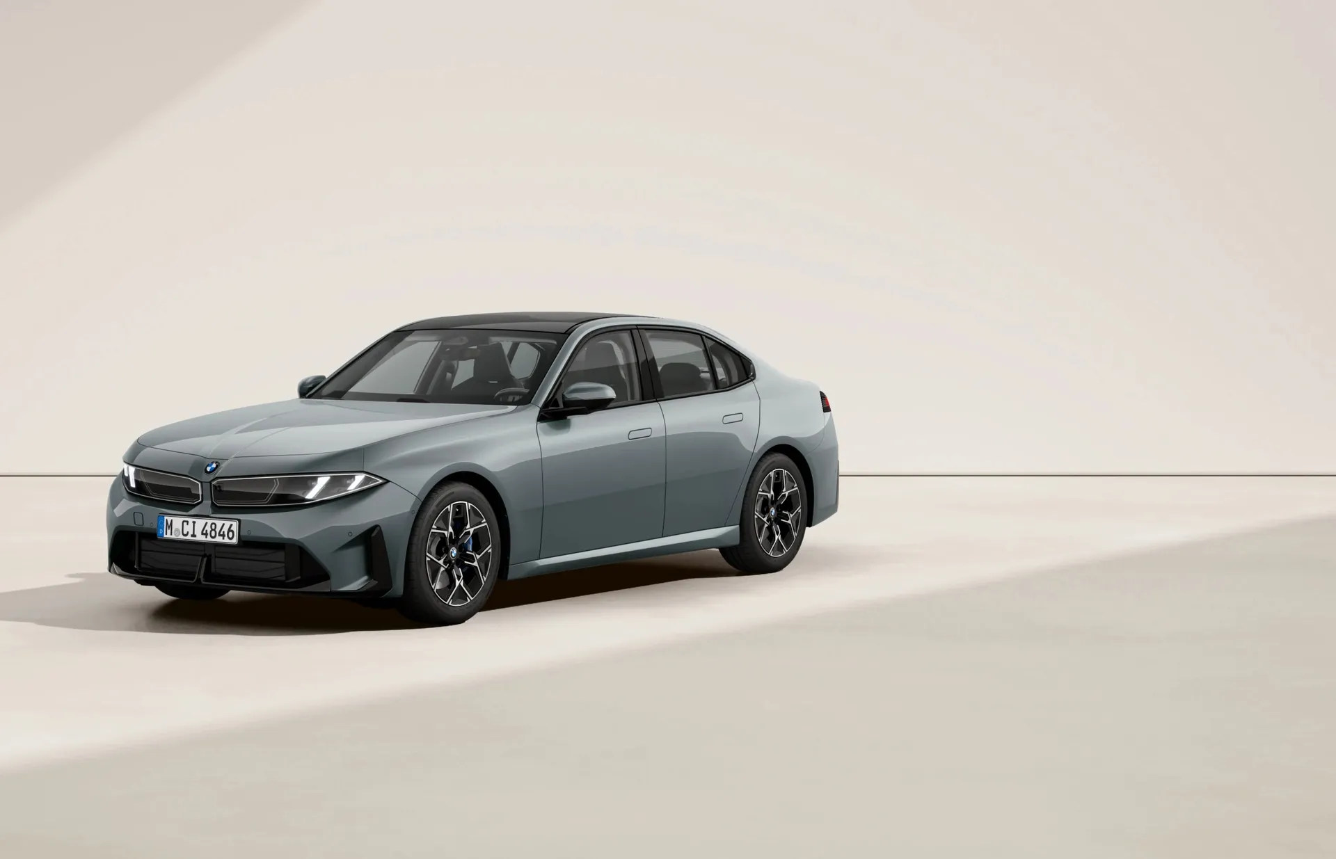 Řada 3 Sedan (G50), M sportovní paket, Metalický lak Eucalyptus Green, front