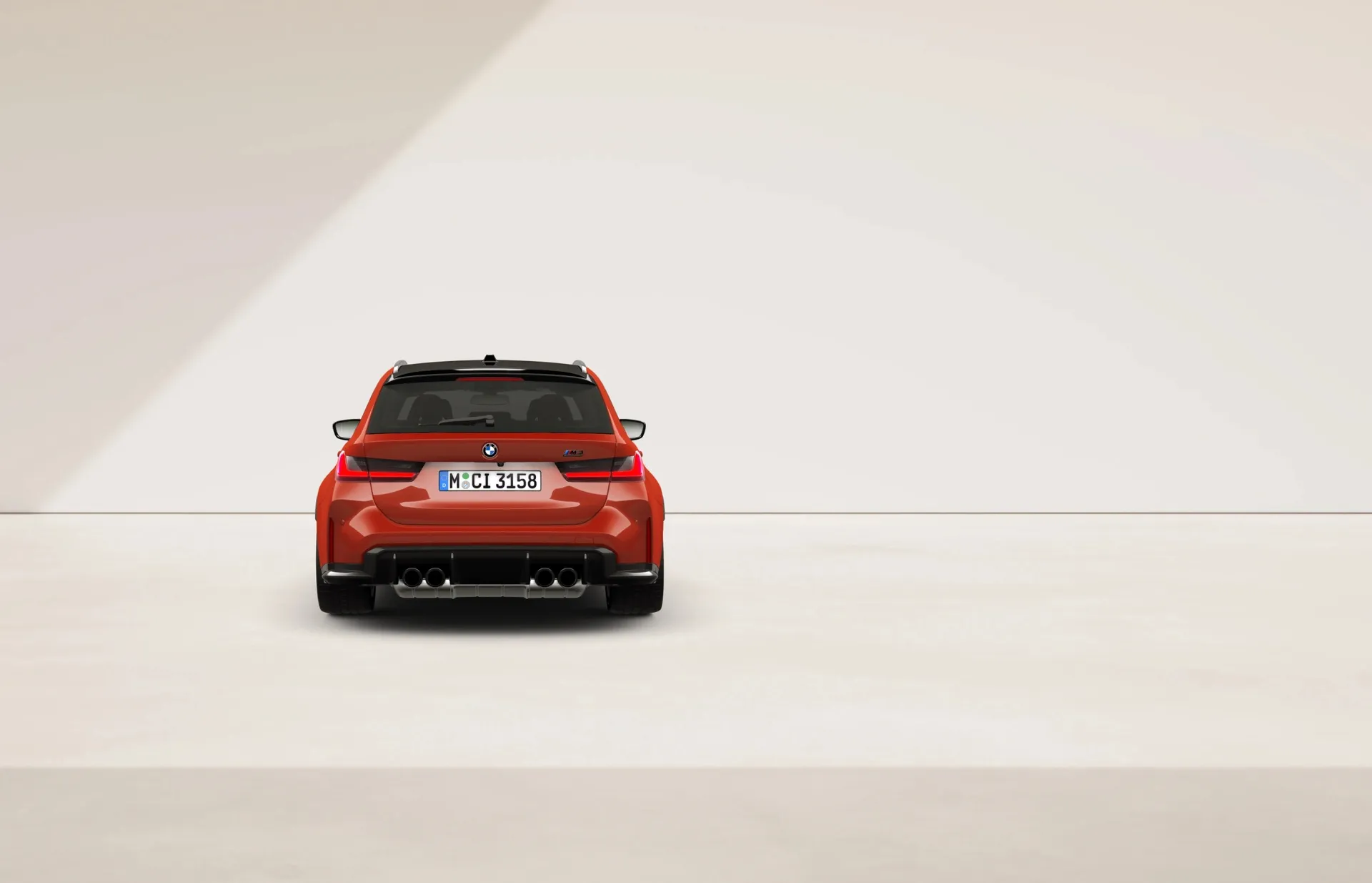 M3 Touring (G81), M Modely, Metalický lak M Toronto Red, rear