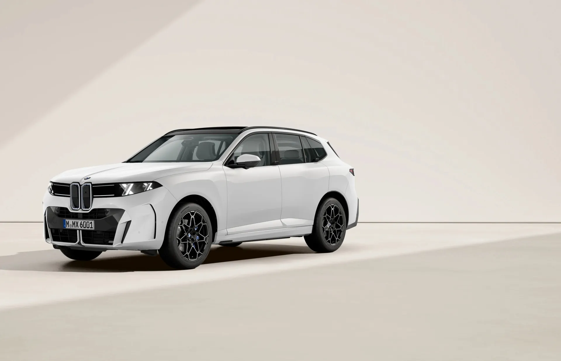 X5 (G65), M sportovní paket, Metalický lak Mineral White, front