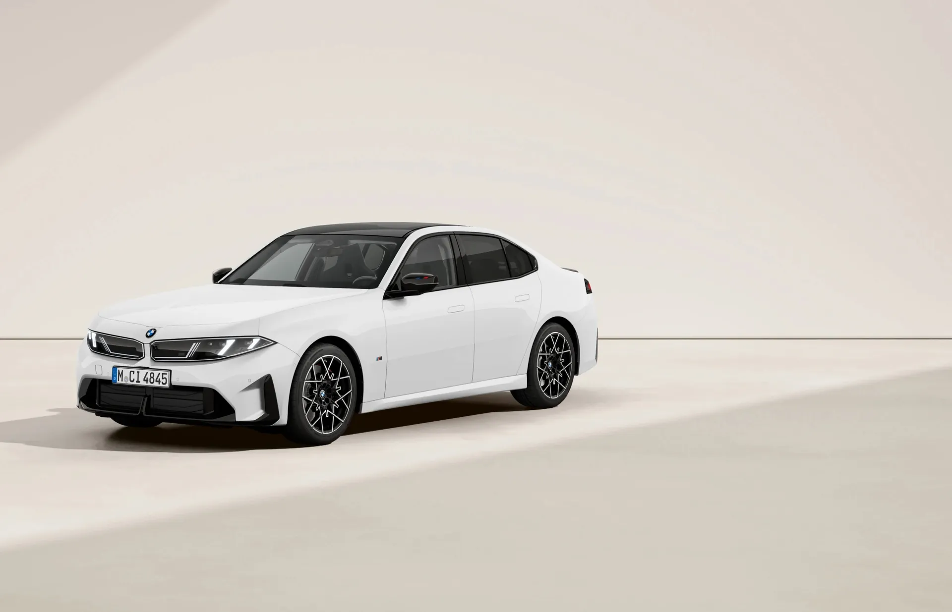 Řada 3 Sedan (G50), M Modely, Nemetalický lak Alpine White, front