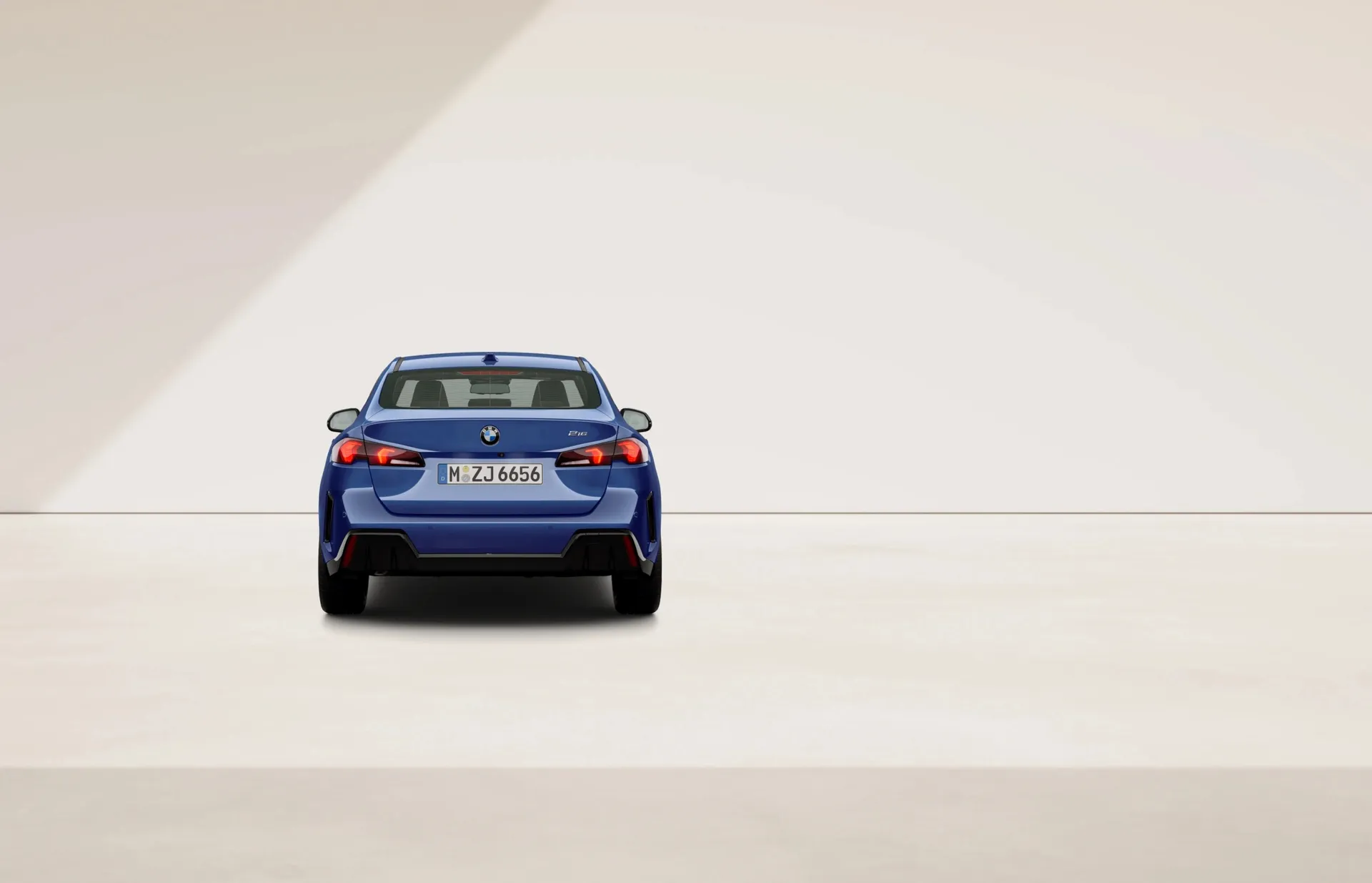 Řada 2 Gran Coupé (F74), M sportovní paket, Metalický lak M Portimao Blue, rear