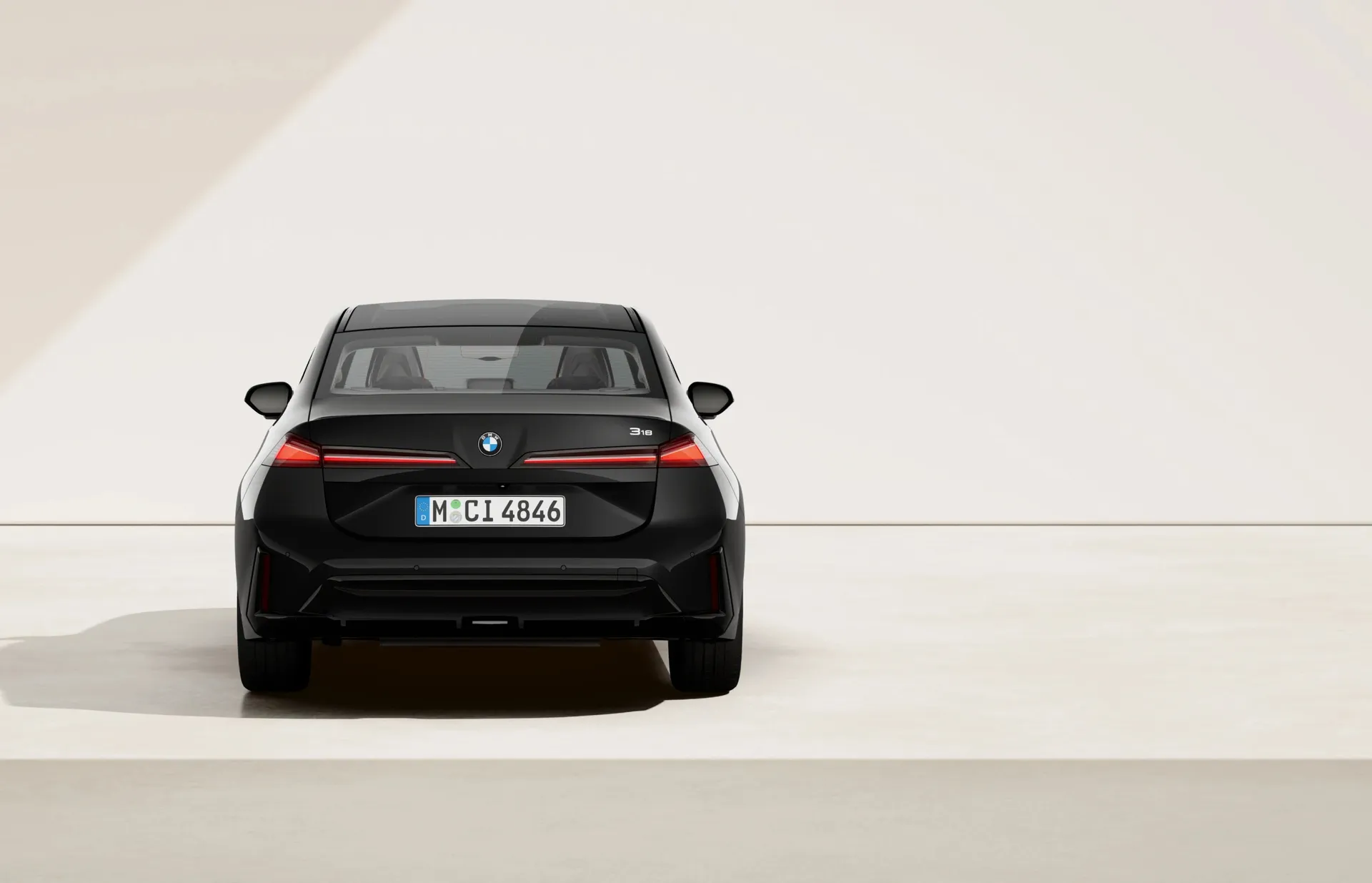Řada 3 Sedan (G50), M sportovní paket, Metalický lak Black Sapphire, rear