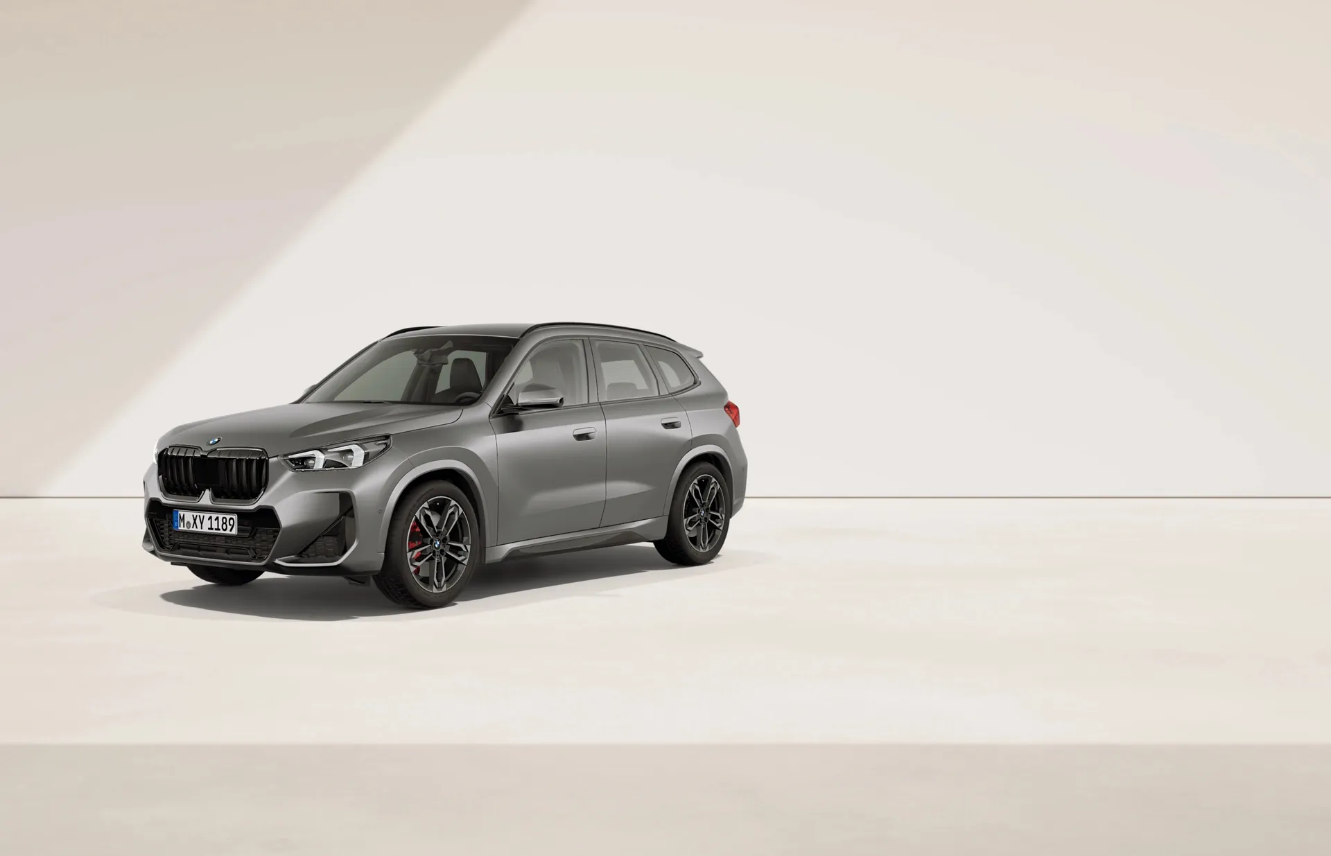 X1 (U11), M sportovní paket Pro, BMW Individual metalický lak Frozen Pure Grey, front