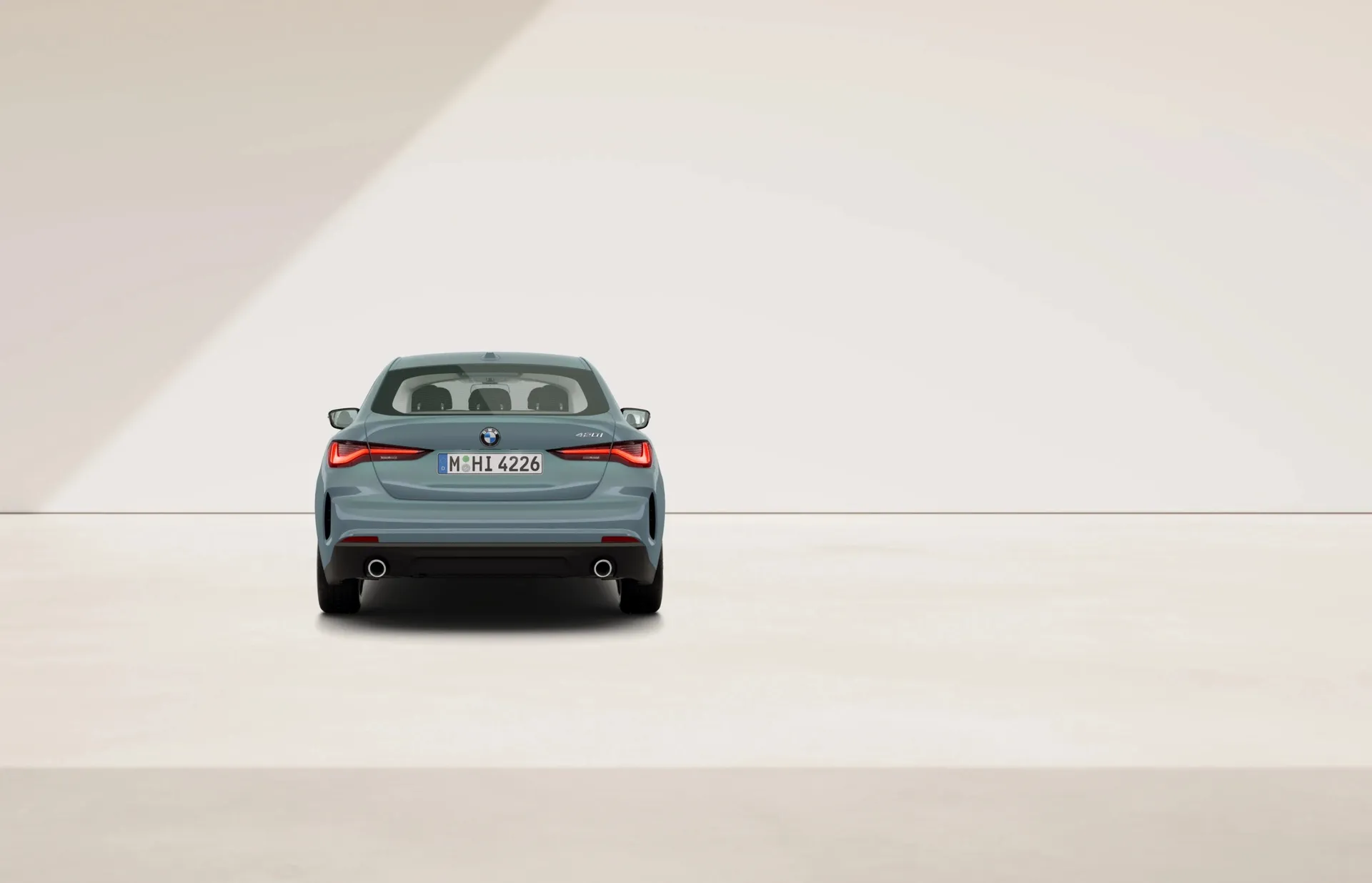 Řada 4 Gran Coupé (G26), Sériové provedení, Metalický lak Cape York Green, rear