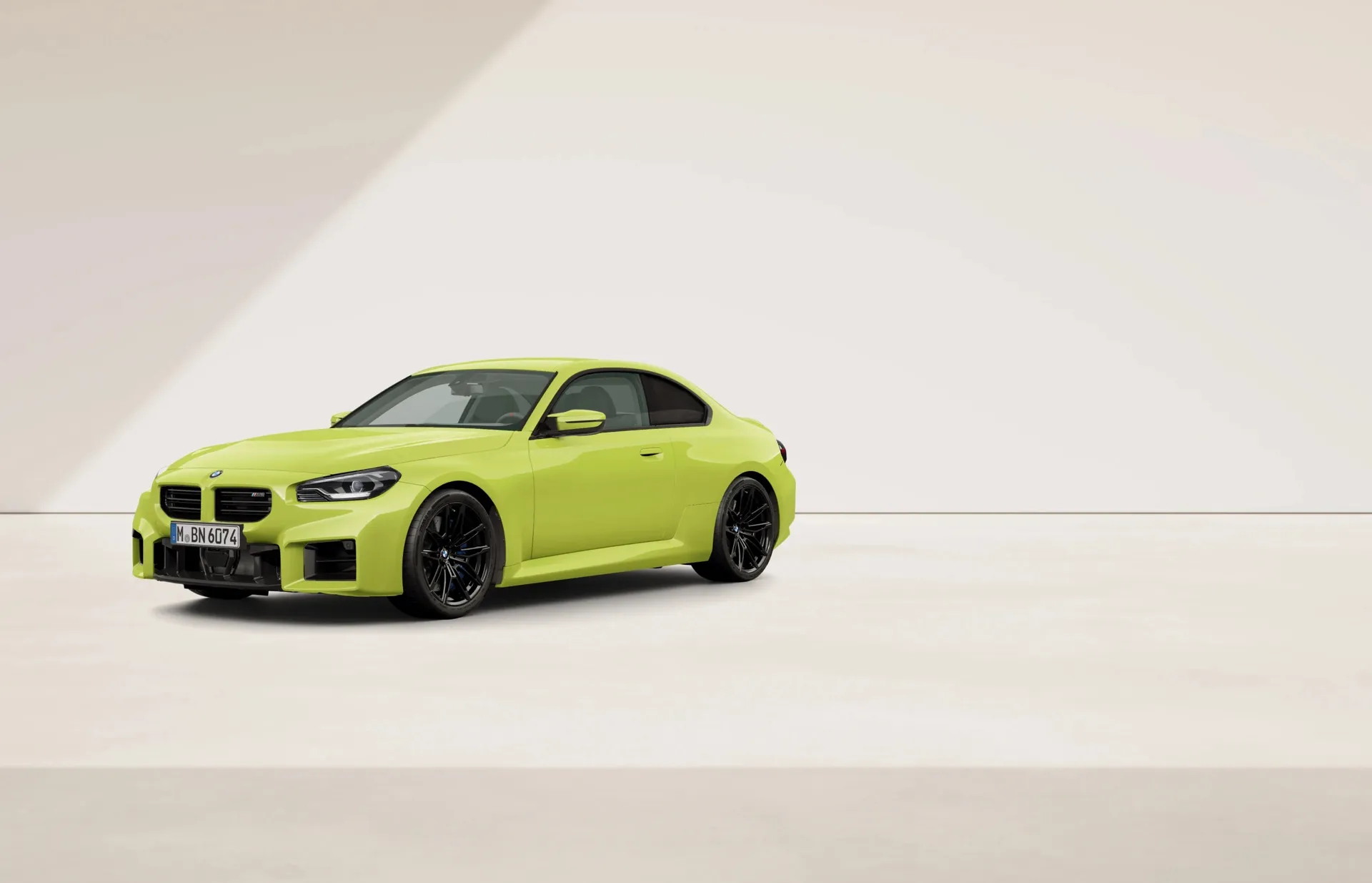 M2 Coupé (G87), M Modely, Nemetalický lak Sao Paulo Yellow, front