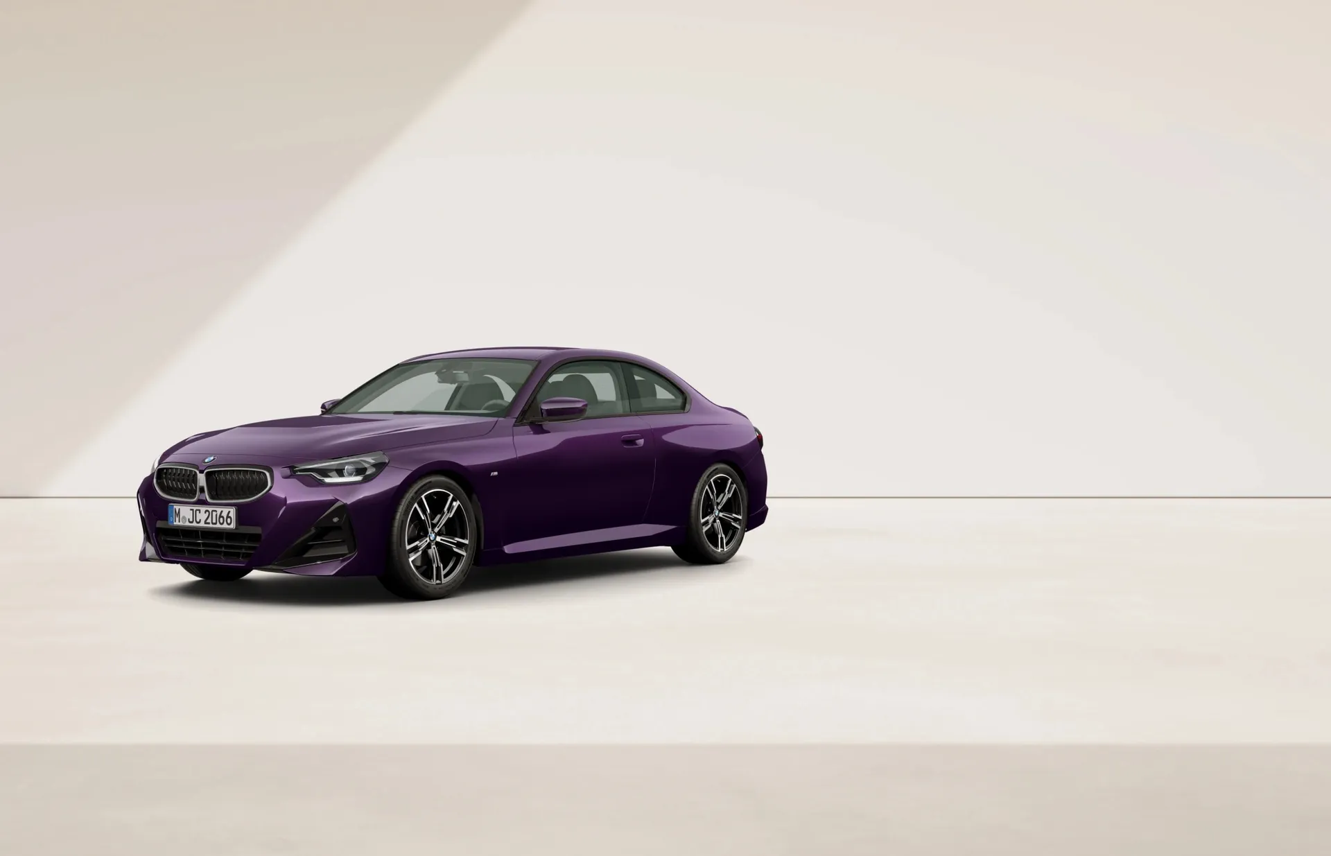 Řada 2 Coupé (G42), M sportovní paket, Metalický lak Thundernight, front