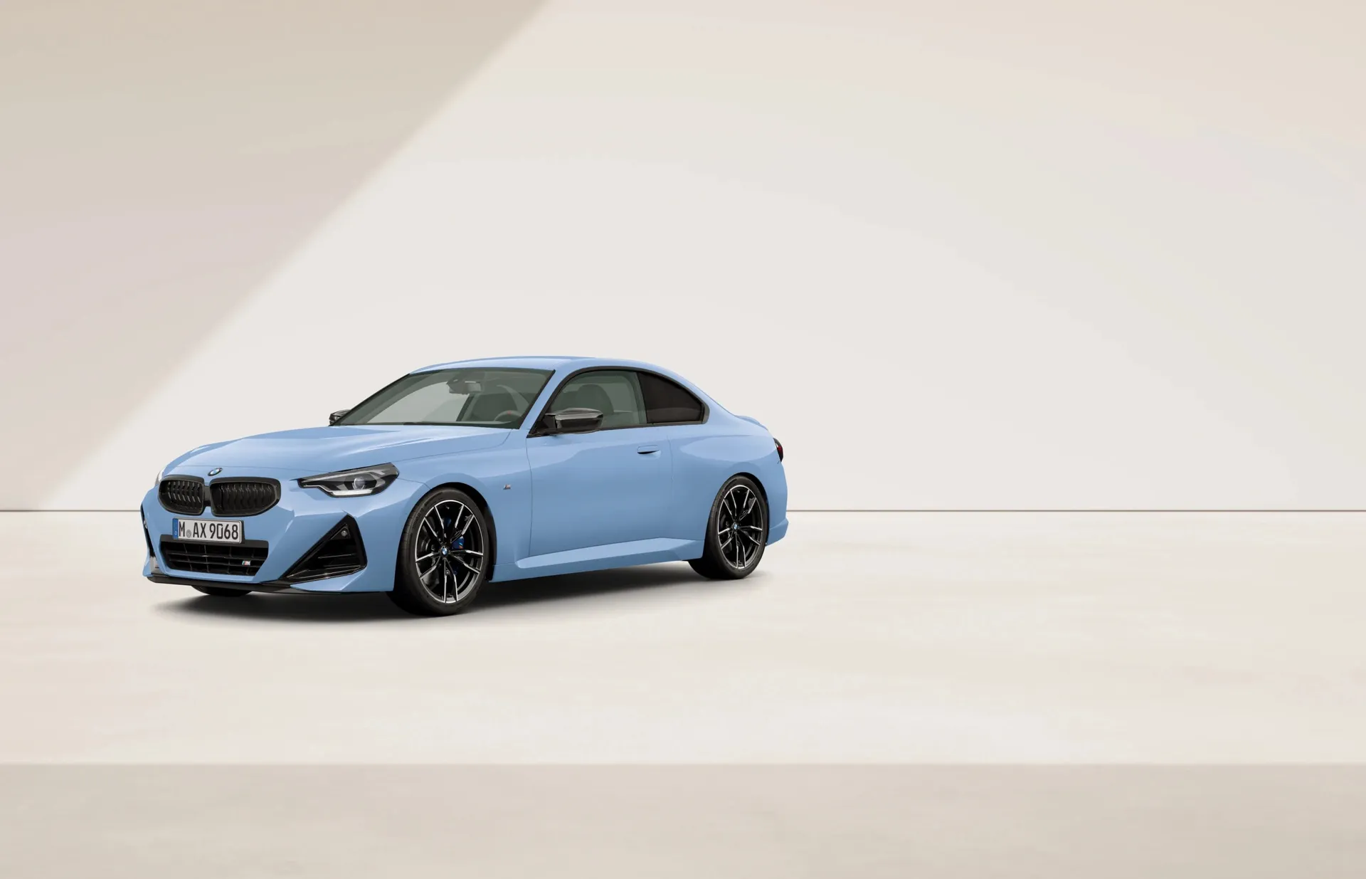 Řada 2 Coupé (G42), M Modely, Nemetalický lak M Zandvoort Blue, front