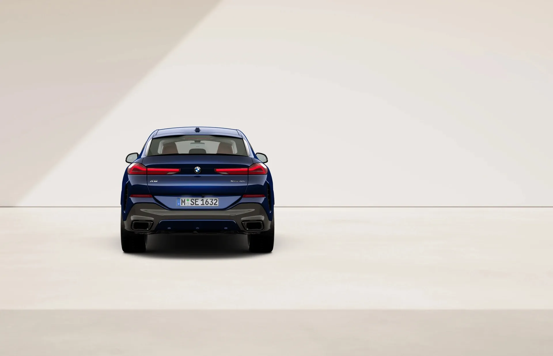 X6 (G06), M sportovní paket Pro, BMW Individual metalický lak Tanzanite Blue, rear