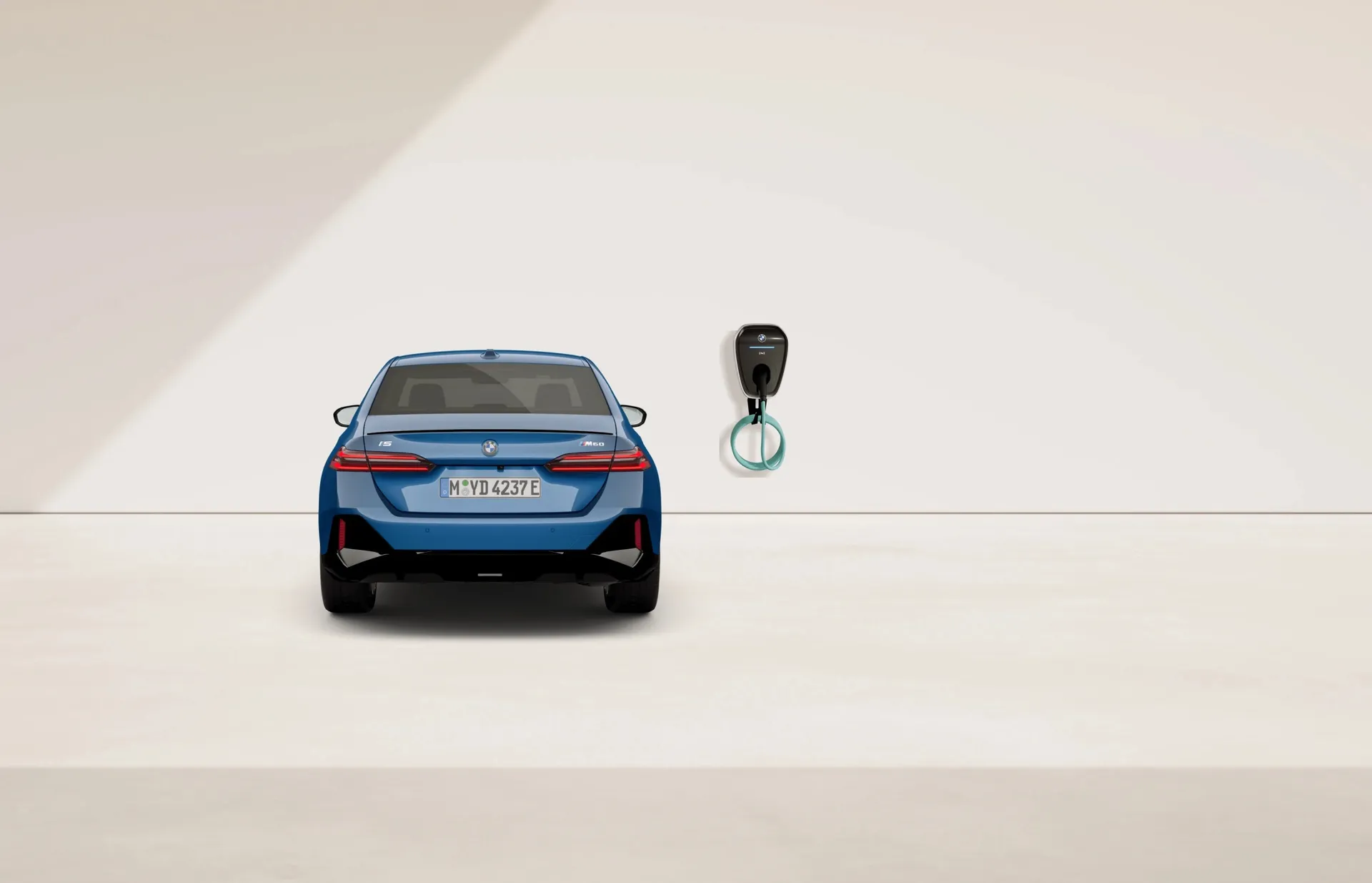 i5 Sedan (G60), M Modely, Metalický lak Phytonic Blue, rear