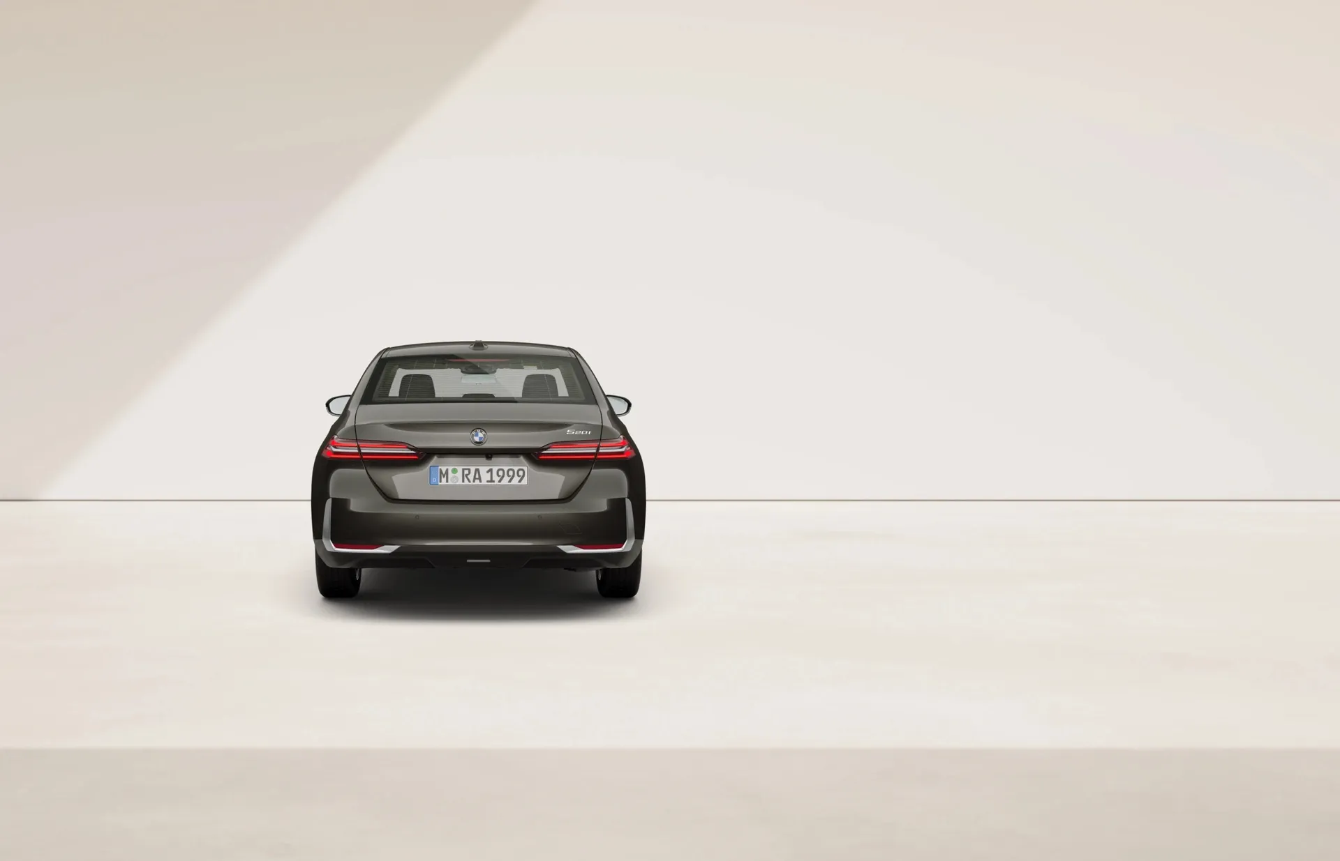 Řada 5 Sedan (G60), Sériové provedení, Metalický lak s briliantovým efektem Sophisto Grey, rear