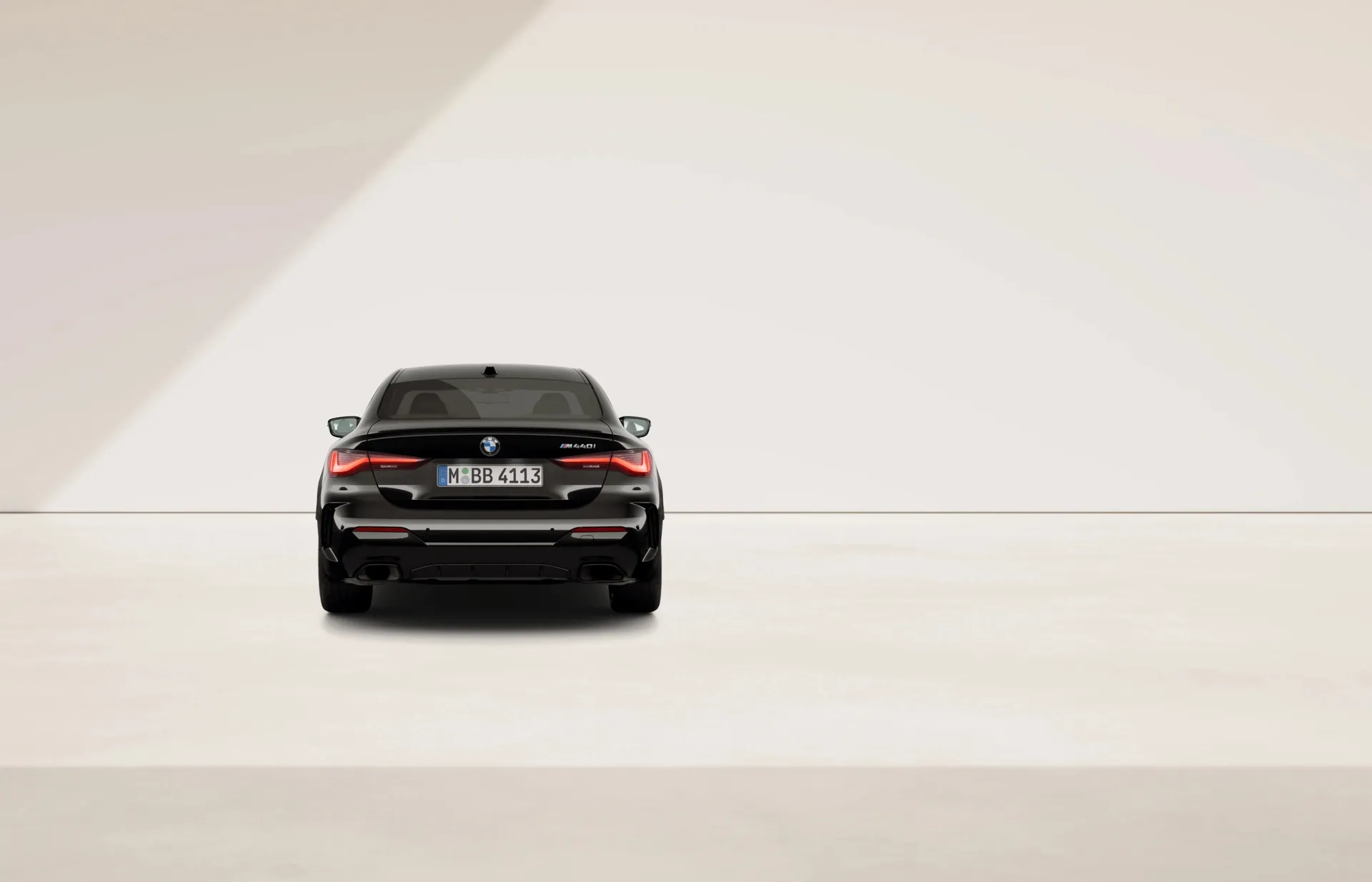 Řada 4 Coupé (G22), M Modely, Metalický lak Black Sapphire, rear