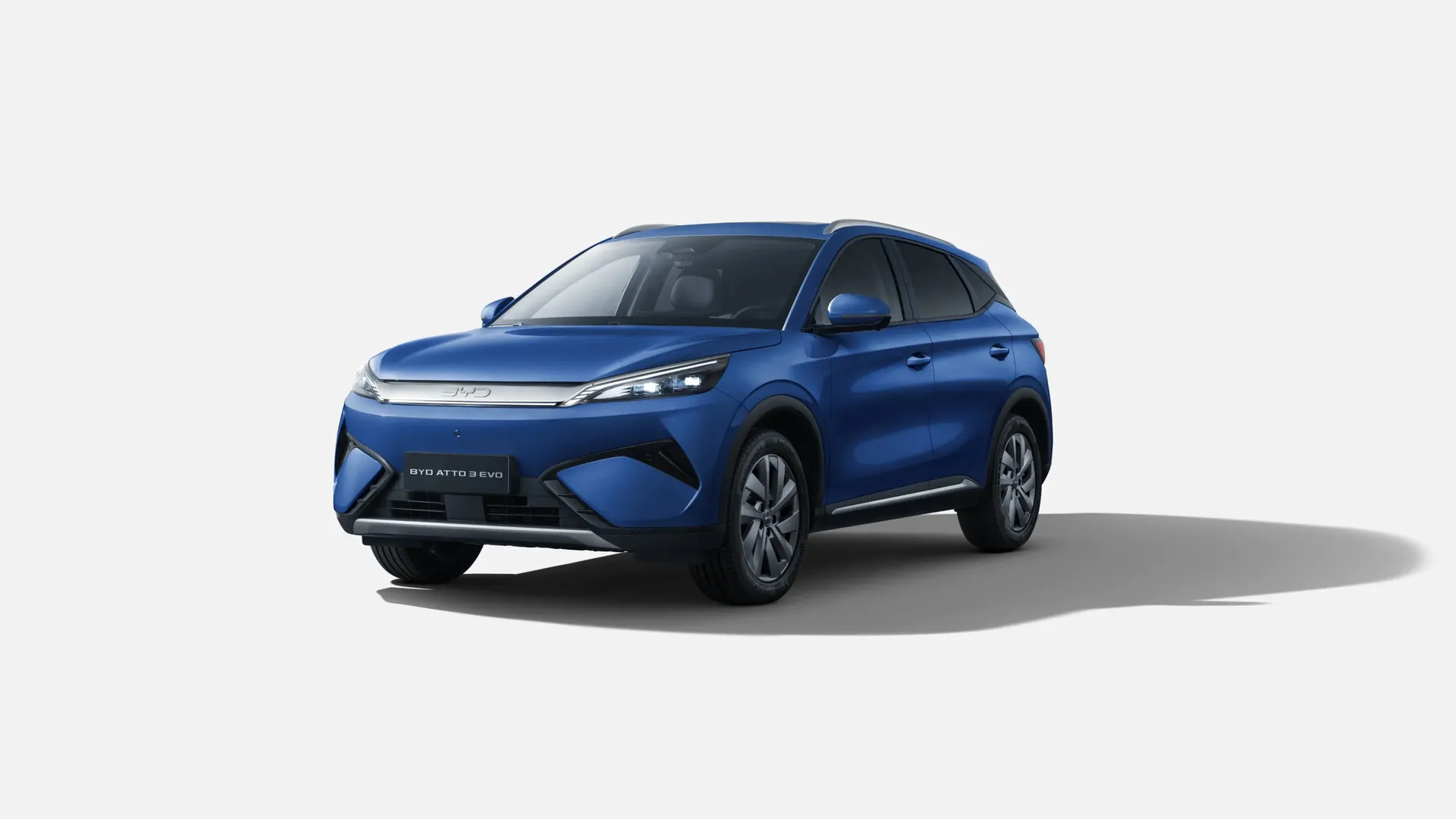 ATTO 3 EVO, Design, Iris Blue, front