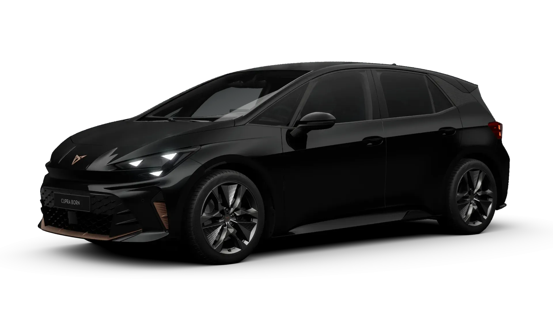 CUPRA Born, BORN, Midnight černá, front