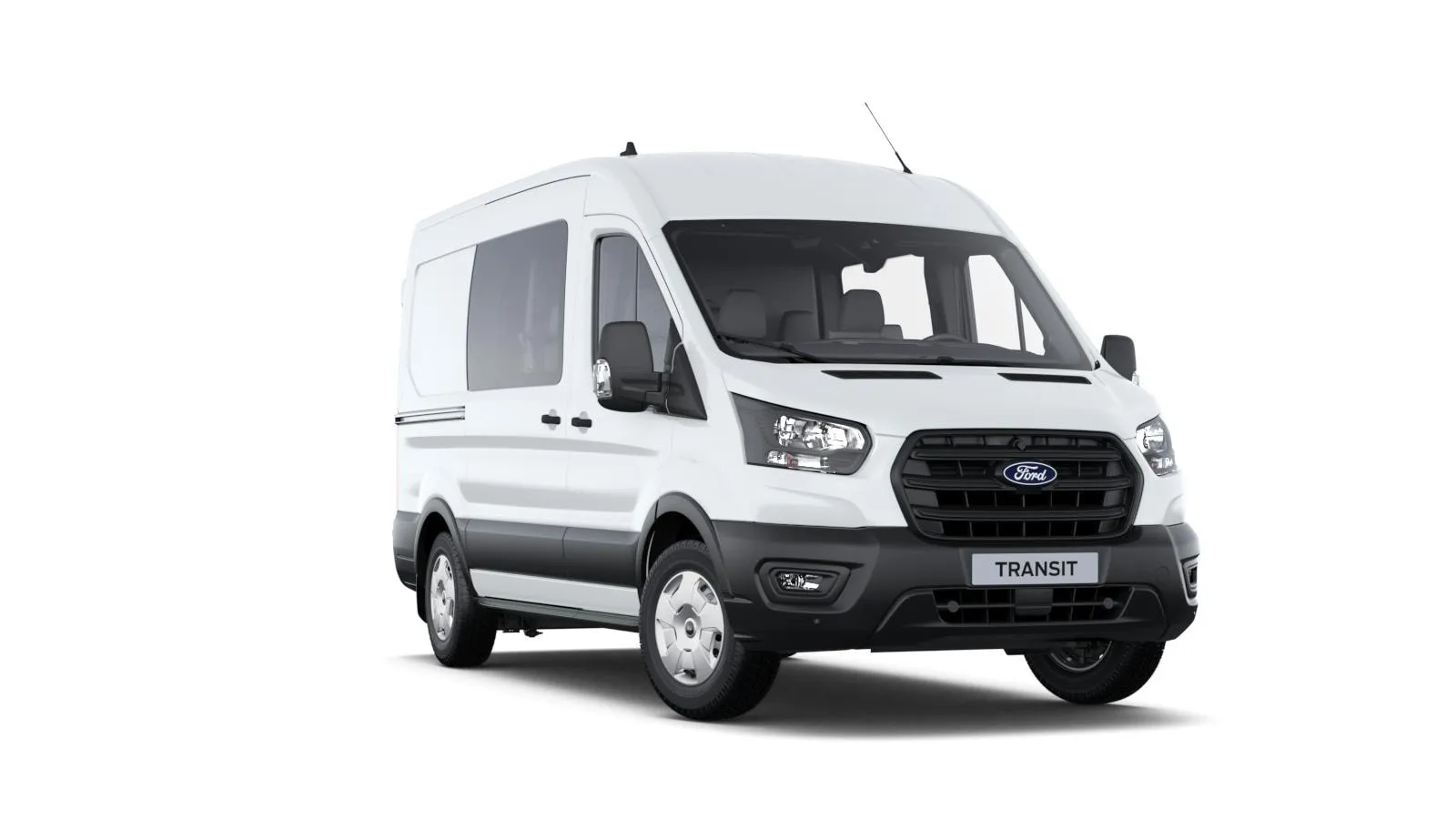 Transit Van DCiV 350 L2 H2 (2026.50), Trend, Bílá Frozen, front
