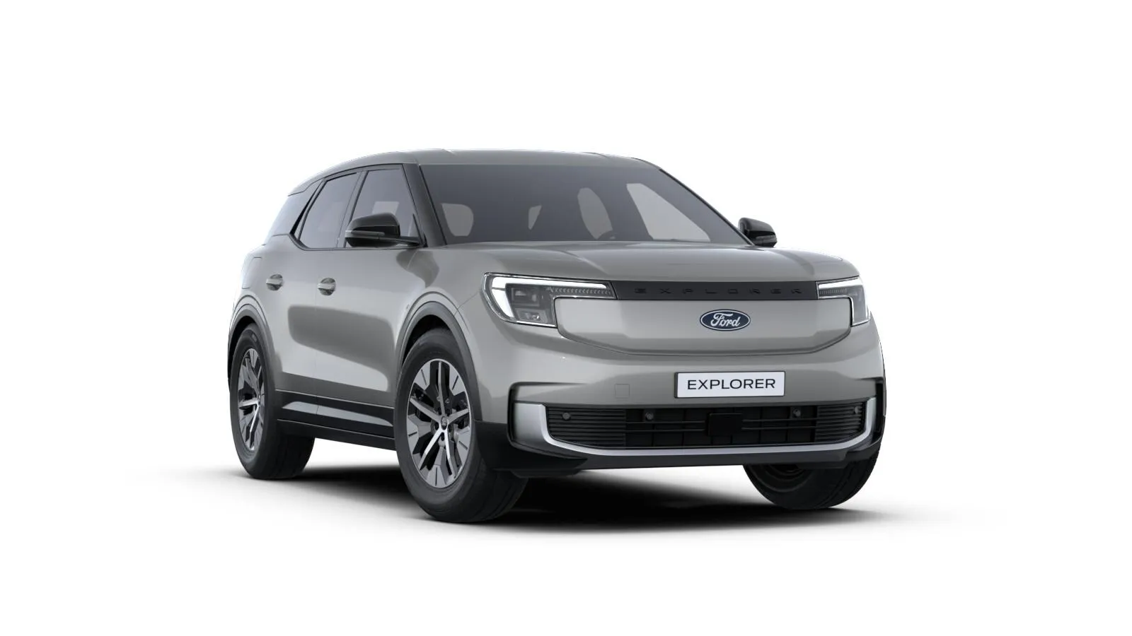 Explorer EV, Select, stříbrná Solar, front