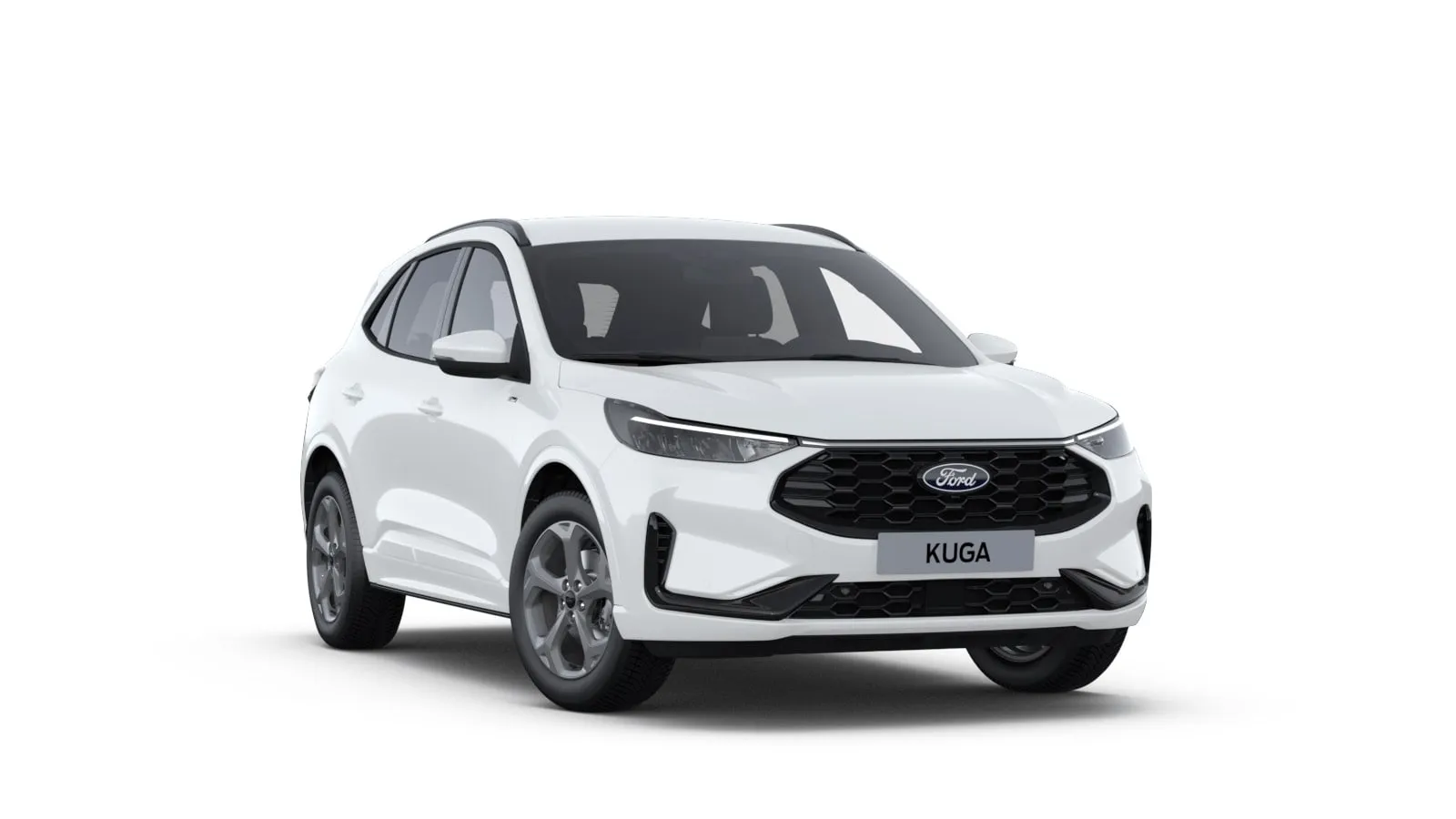 Kuga, ST-Line, bílá Frozen, front