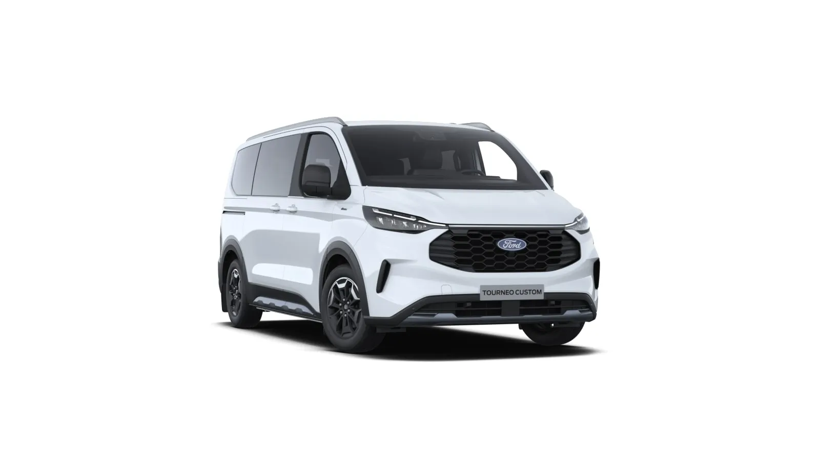 Ford Tourneo Custom II Active v barvě bílá Frozen – pohled zepředu