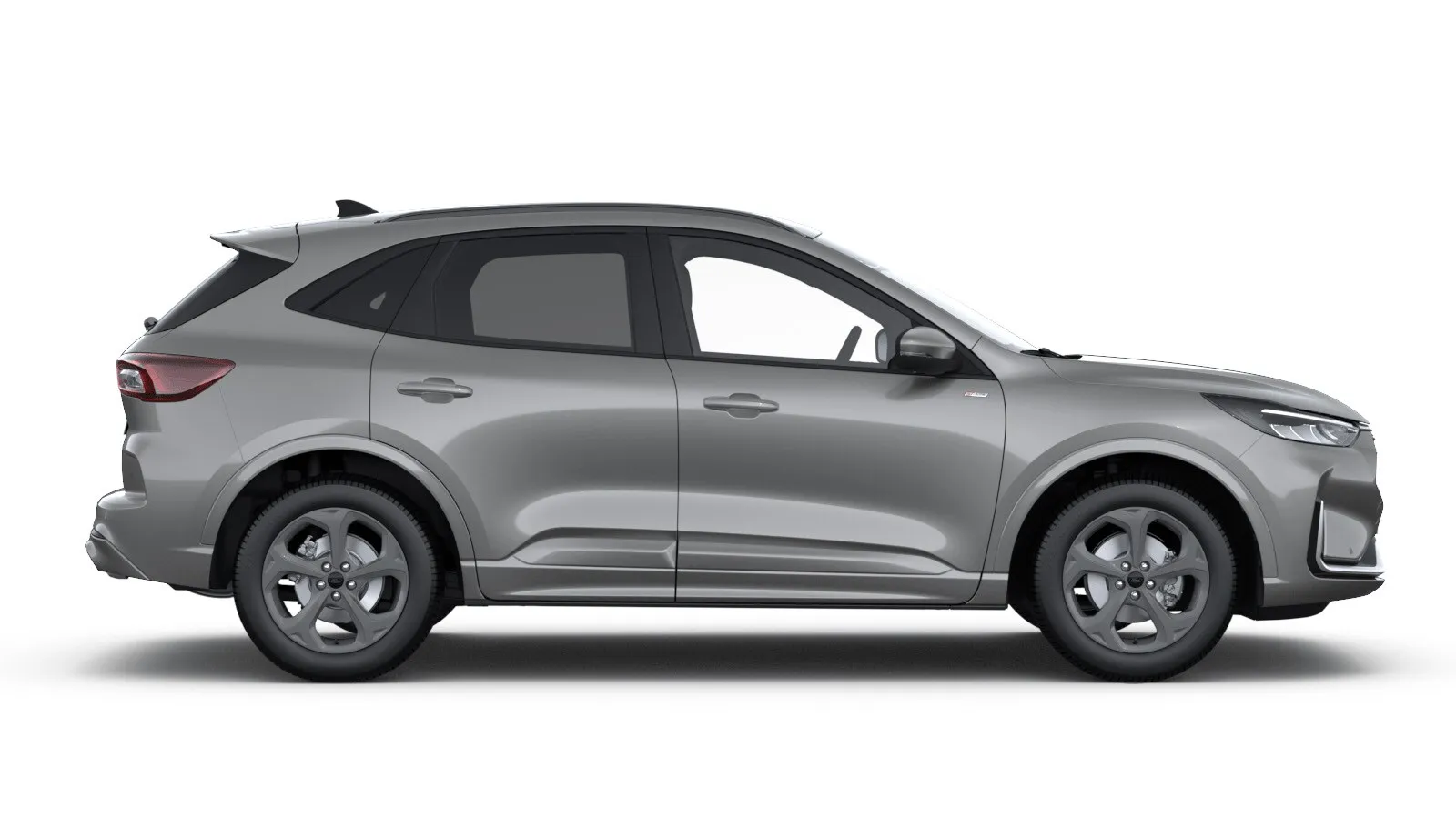 Kuga, ST-Line X, stříbrná Solar, side
