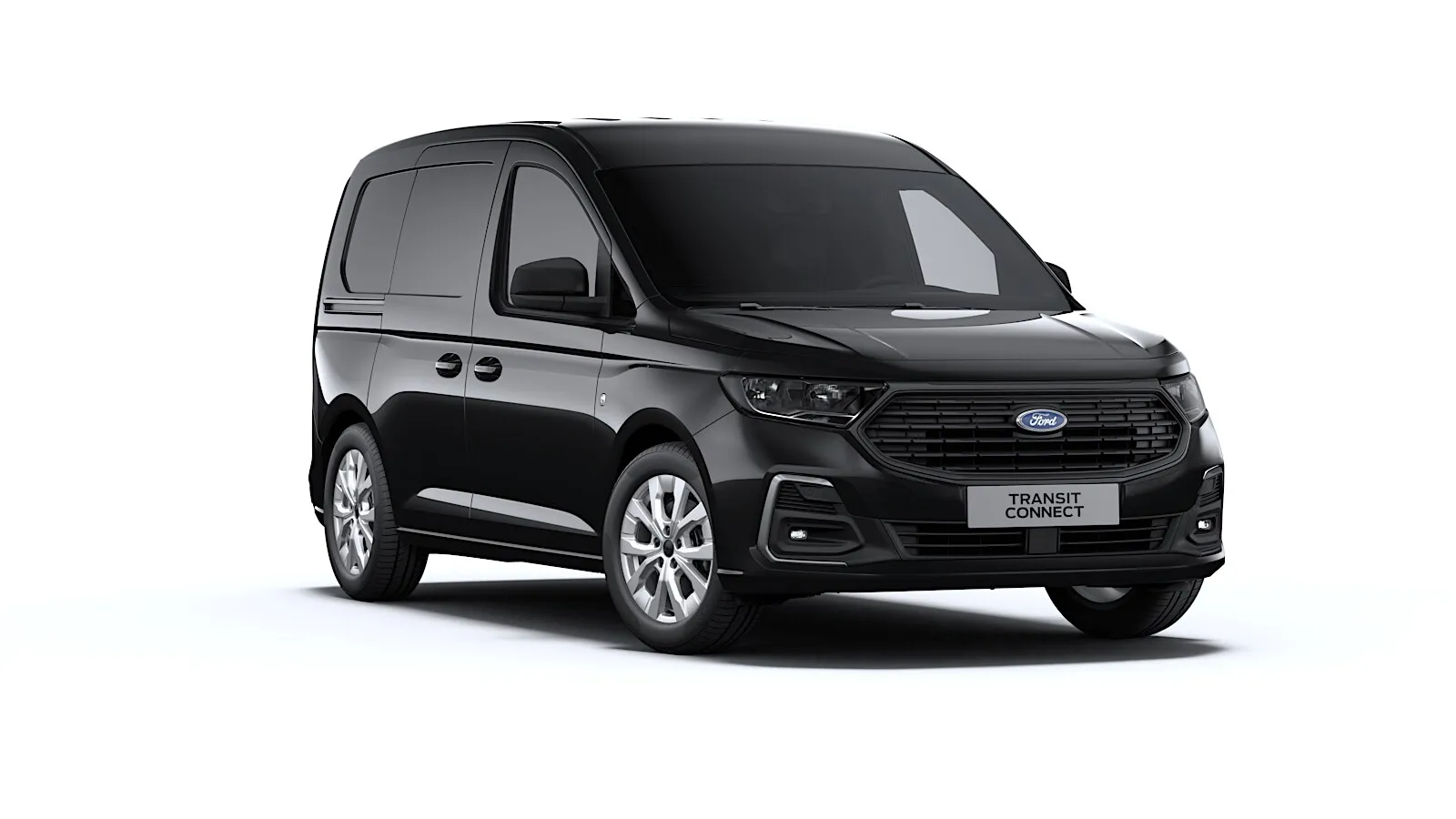 Transit Connect Van L1, Limited, Černá Ink, front