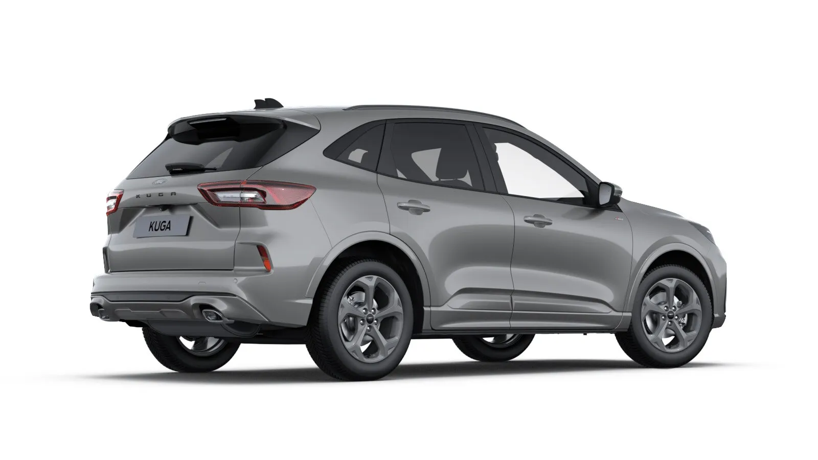 Kuga, ST-Line X, stříbrná Solar, rear