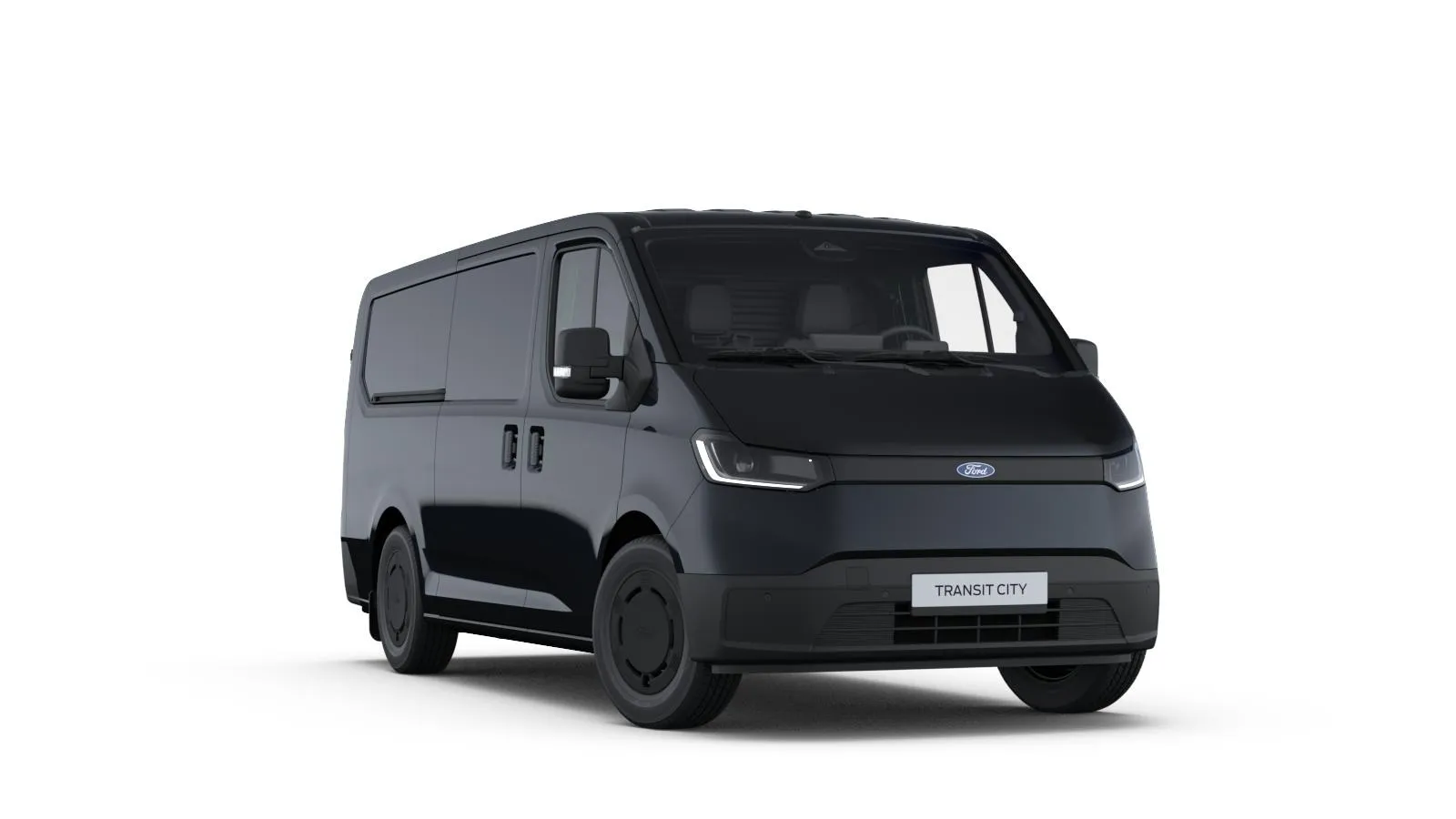 Transit City Van 300 L1 H1, Trend, Černá Panther, front
