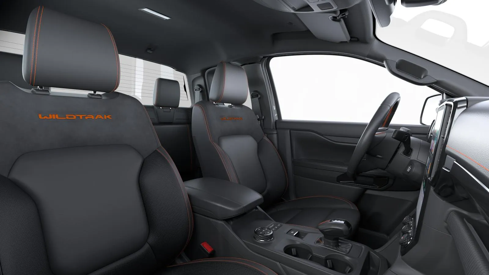 Ranger Super Cab, Wildtrak, interiér Kůže ActiveX Wildtrak, seats