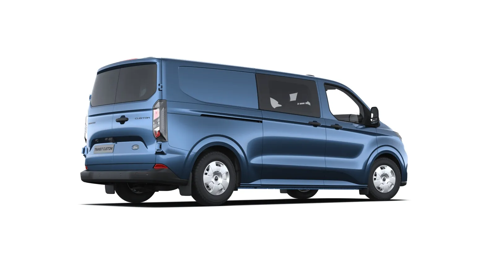 Transit Custom Kombi Van M1 320 L2 H1, Trend, Modrá Metallic, side