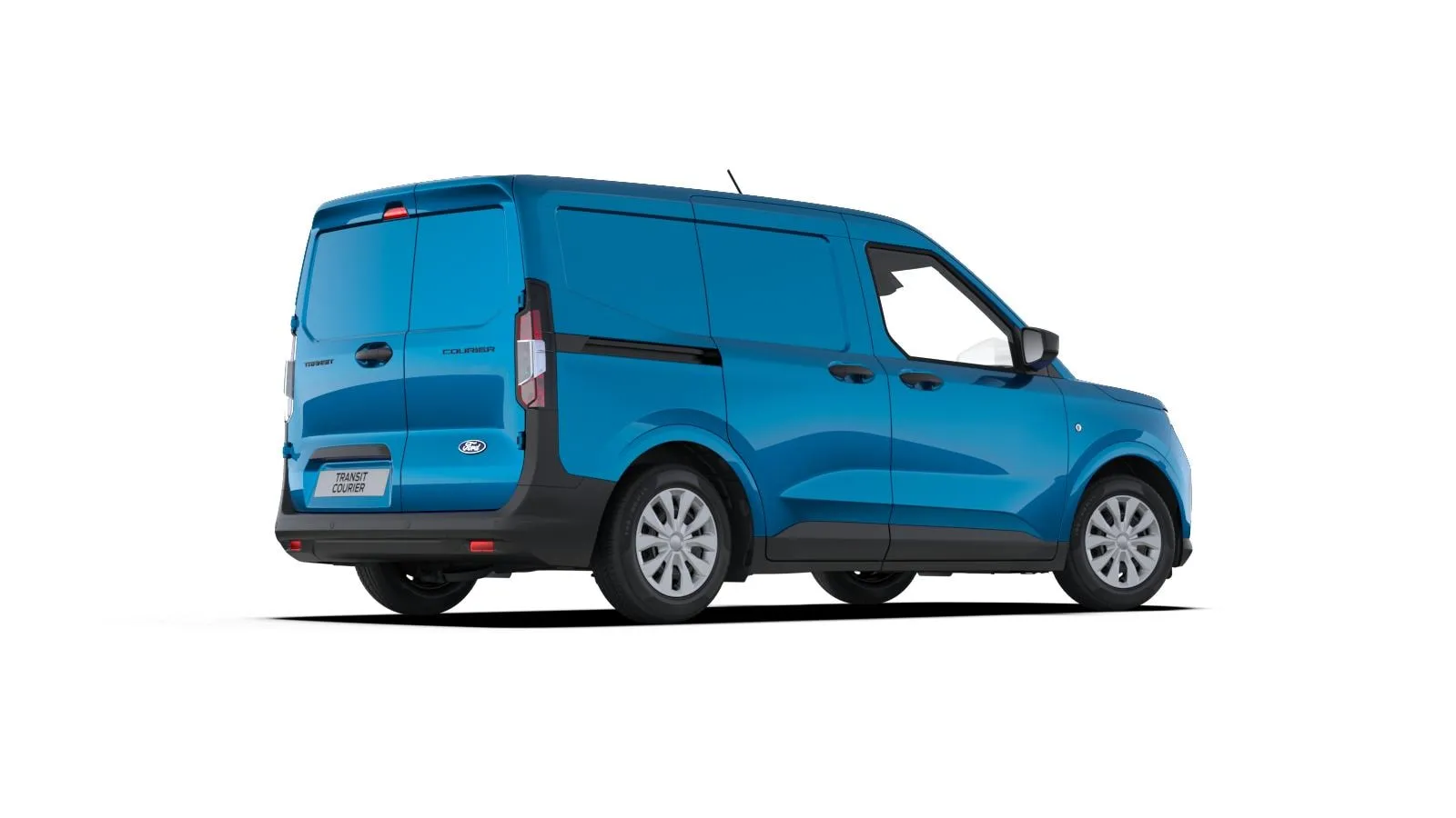 Transit Courier Van, Trend, Modrá Digital Aqua, side