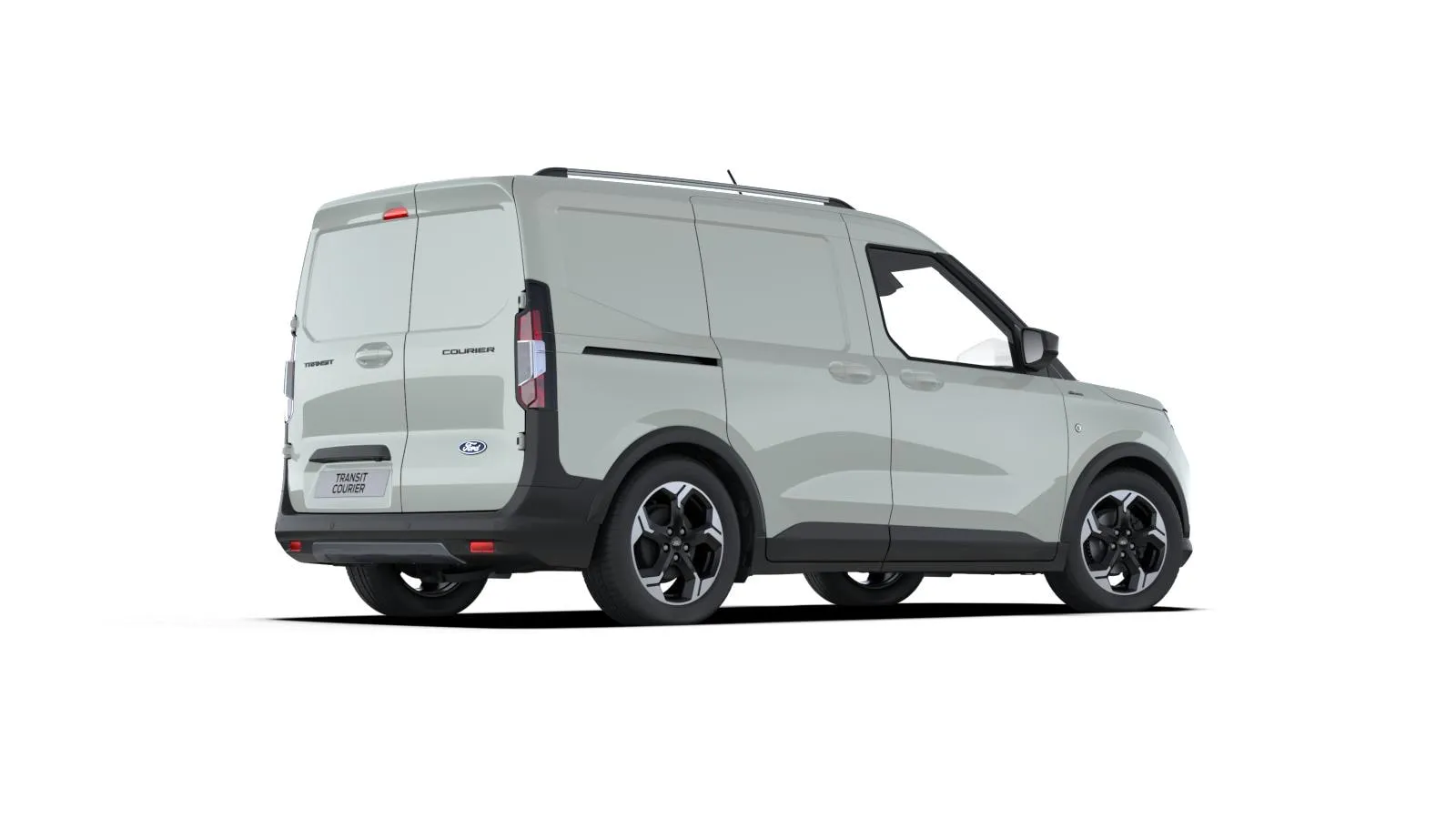 Transit Courier Van, Active, Šedá Cactus, side