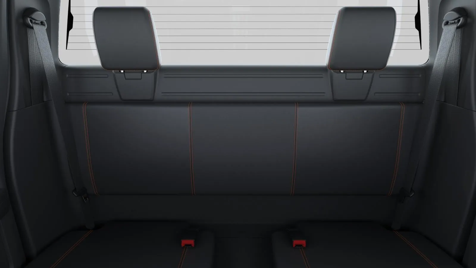 Ranger Super Cab, Wildtrak, interiér Kůže ActiveX Wildtrak, rear-seats