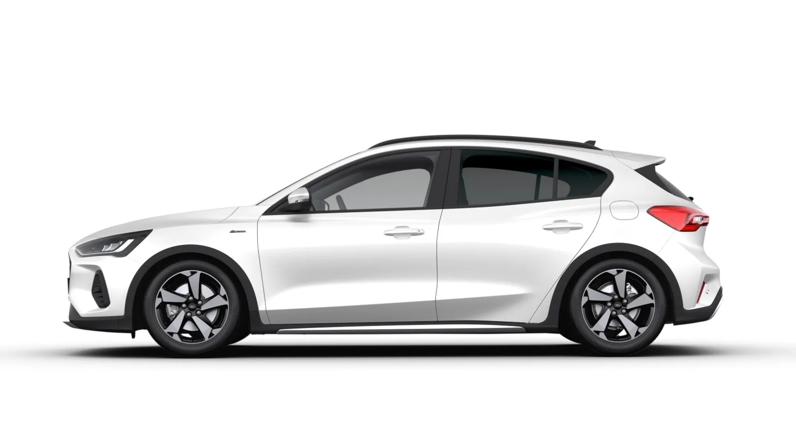 Ford Focus IV Hatchback (facelift 2022) Active X v barvě bílá Frozen – pohled zezadu