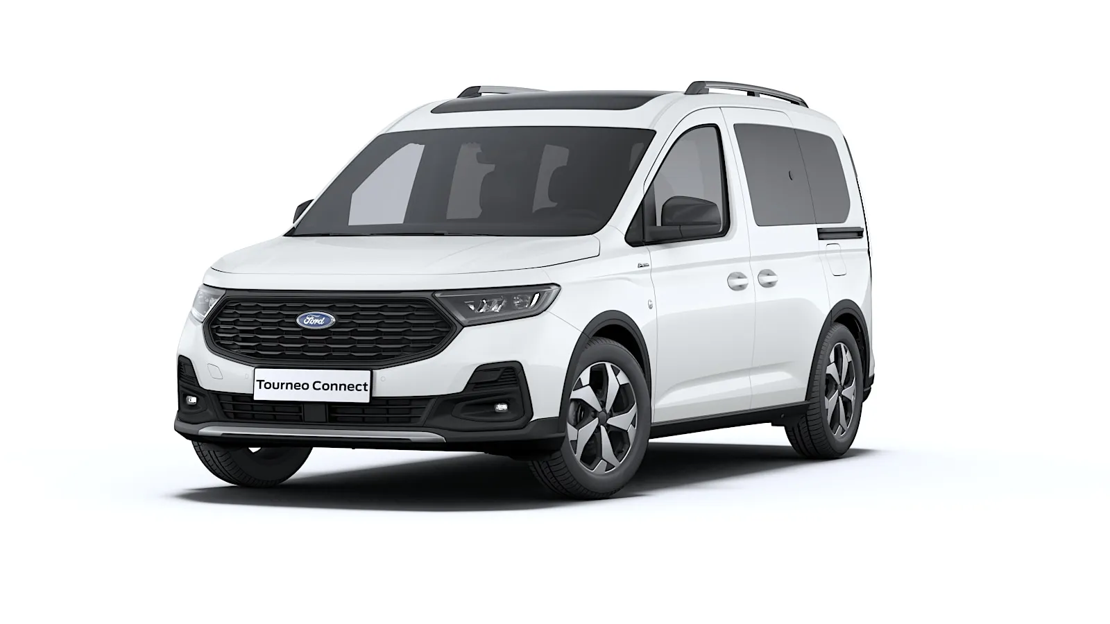 Ford Tourneo Connect III Active v barvě bílá Frozen – pohled z boku