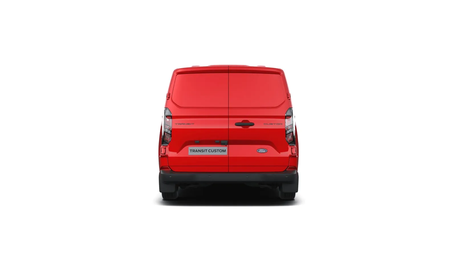 Transit Custom DCiV 320 L1 H1, Trend, Červená Race, rear