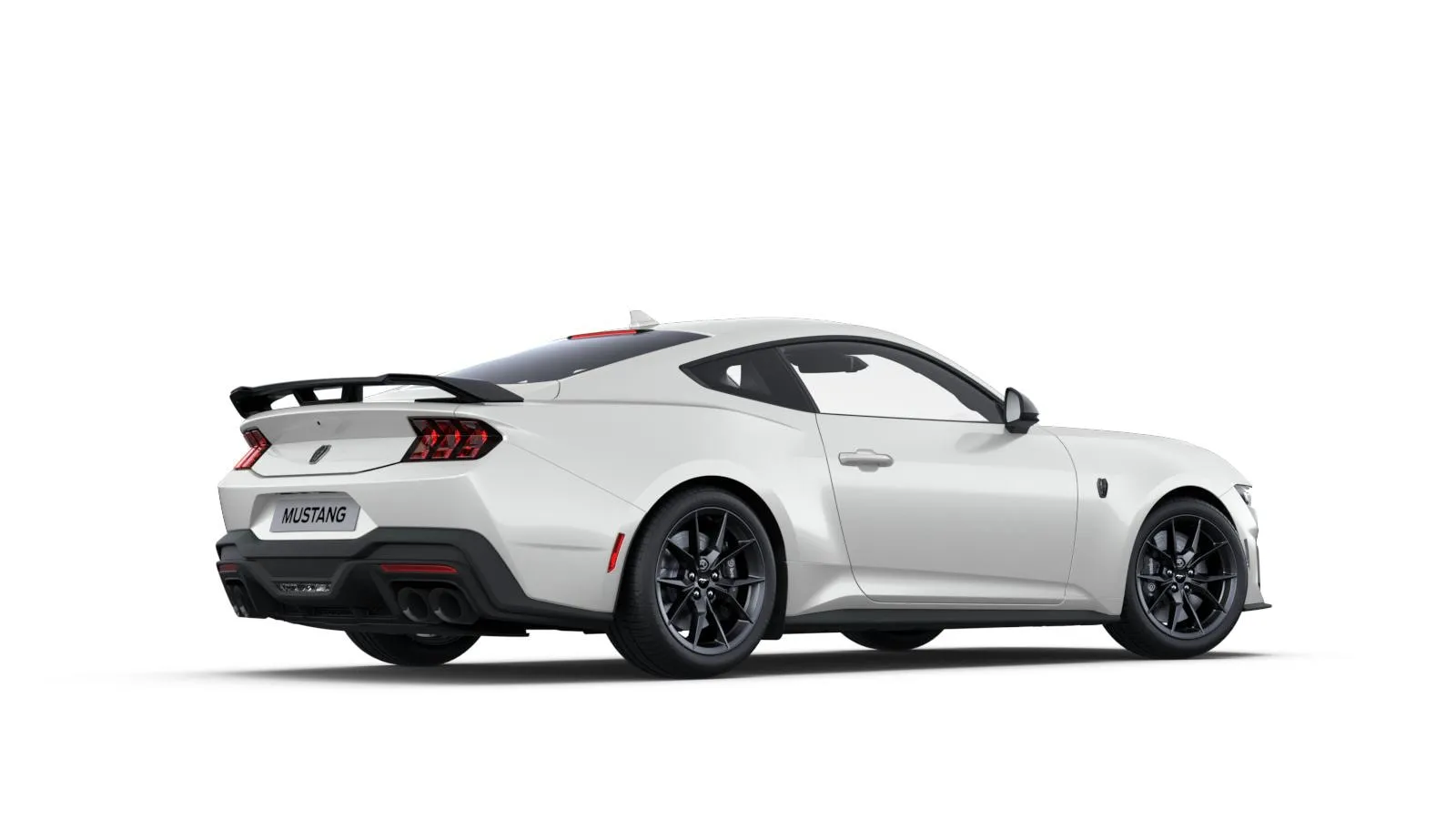 Mustang Fastback, Dark Horse, Bílá Oxford, rear